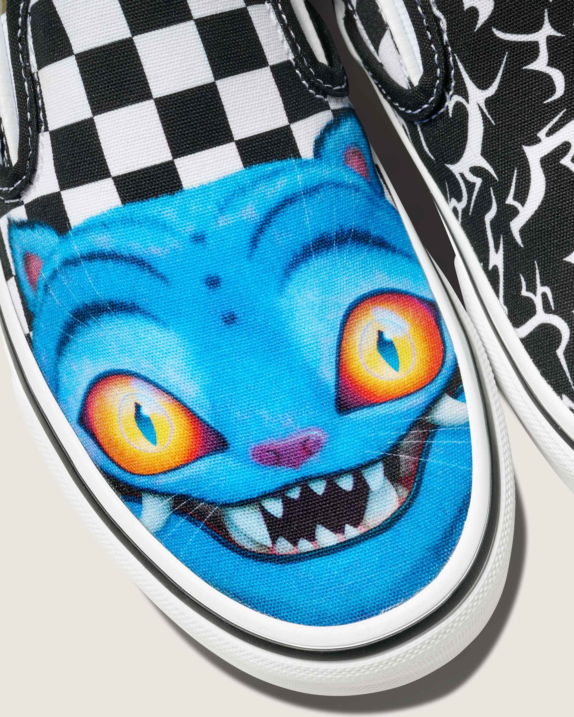 Scarpe Bambinoa SlipOn KPop Demon Hunters 814 anni VANS Nero ALT6