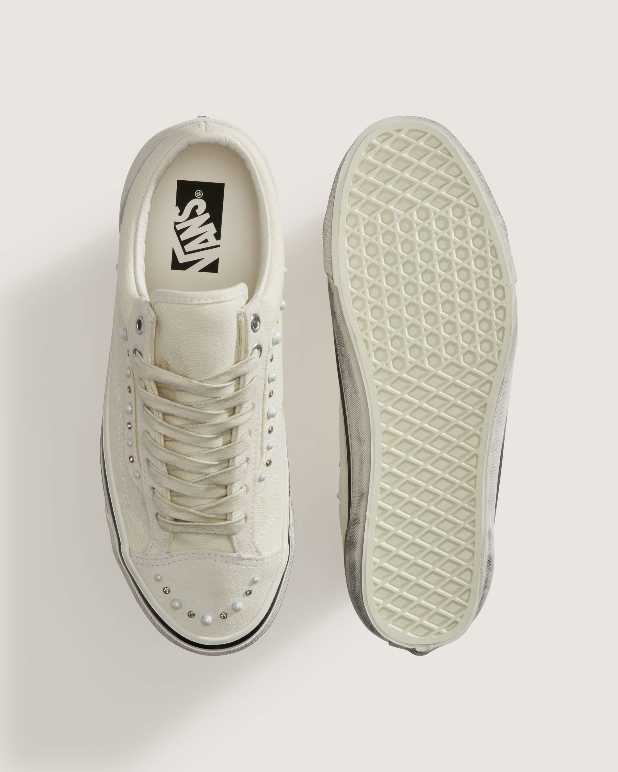 Premium Old Skool Schuhe VANS Wei ALT2