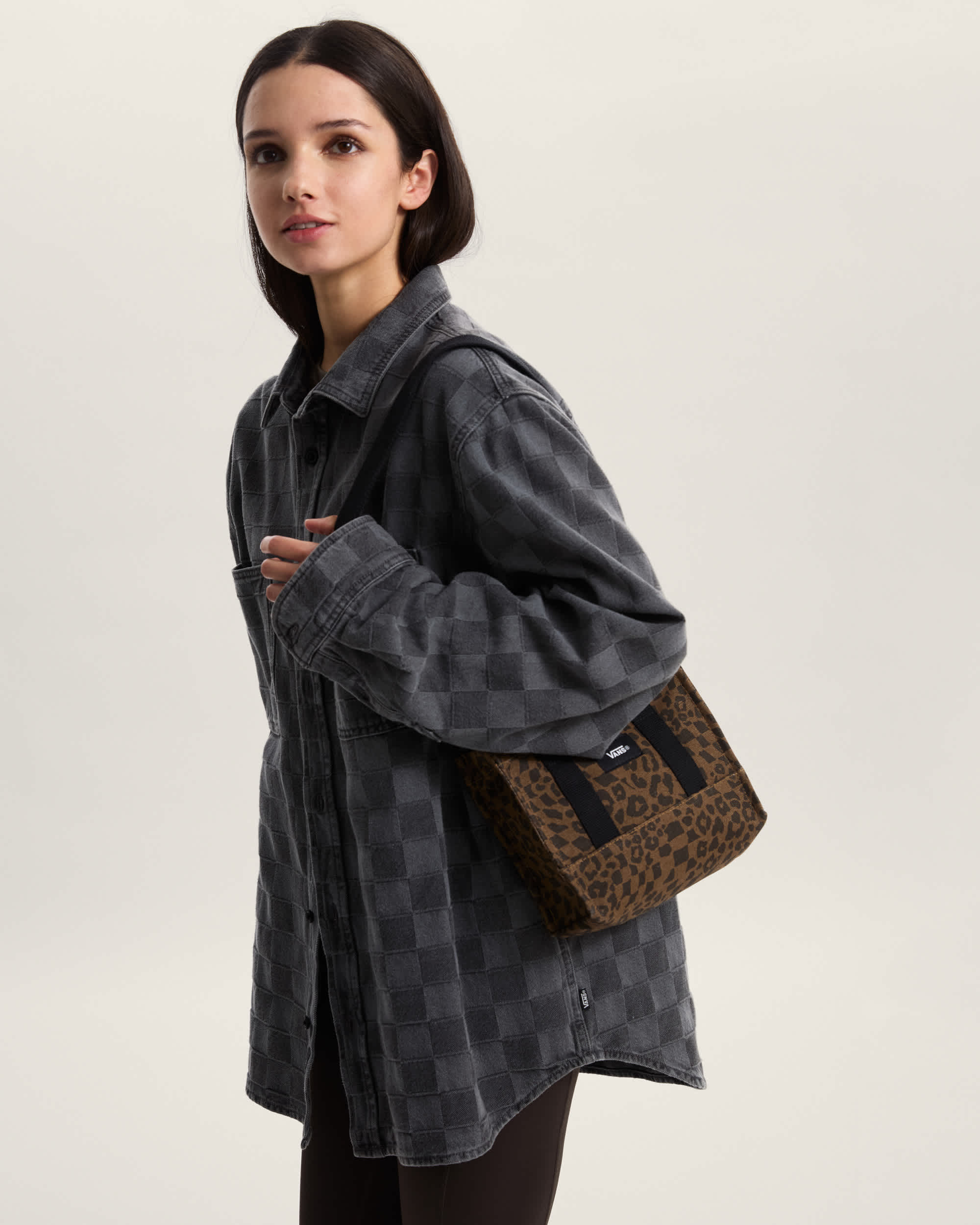 Lil Pergs Tote Bag VANS Brown ALT4