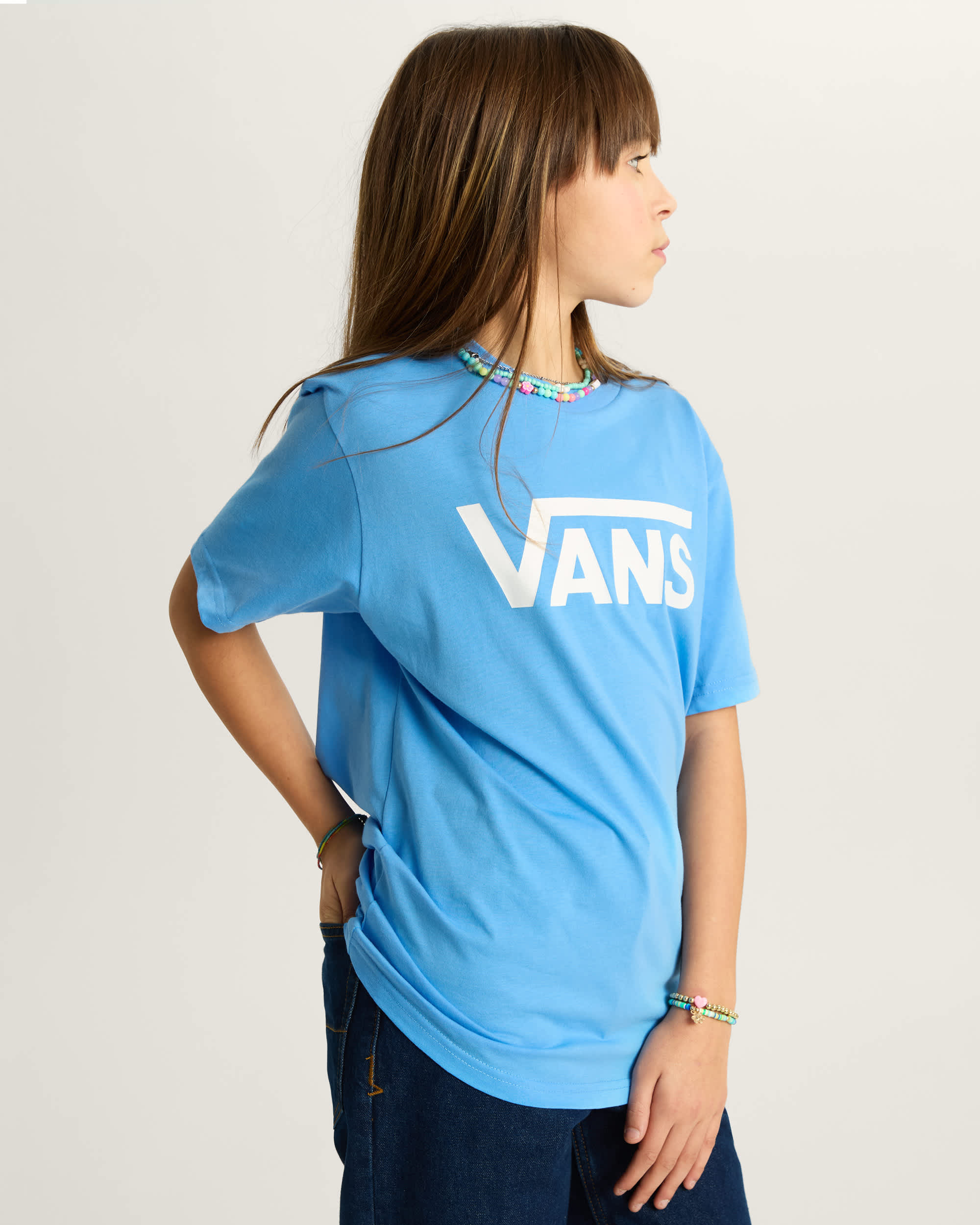 Kinder Vans Classic TShirt 814 Jahre VANS Blau ALT2