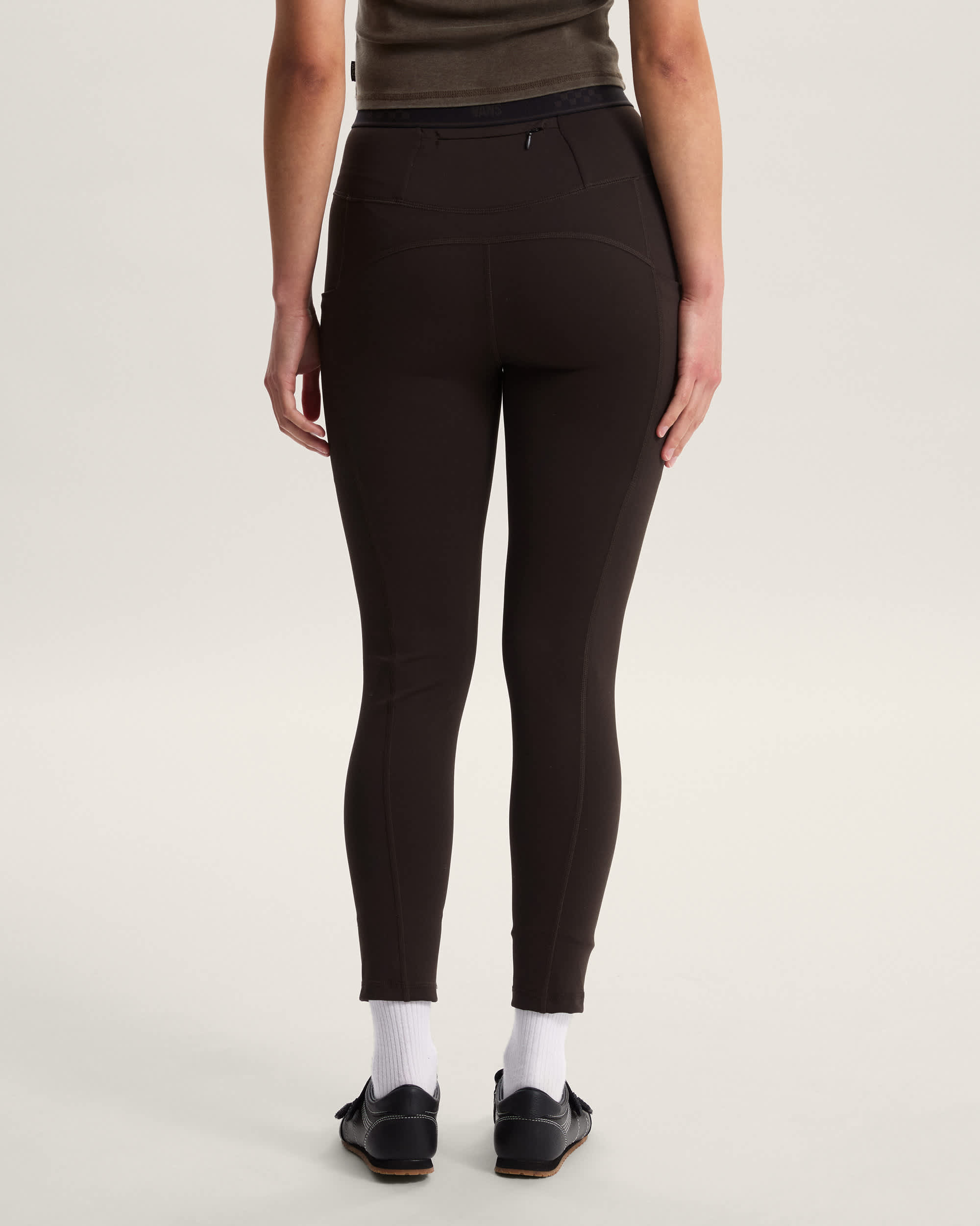 Mte Logo Crosspath Leggings VANS Braun ALT3