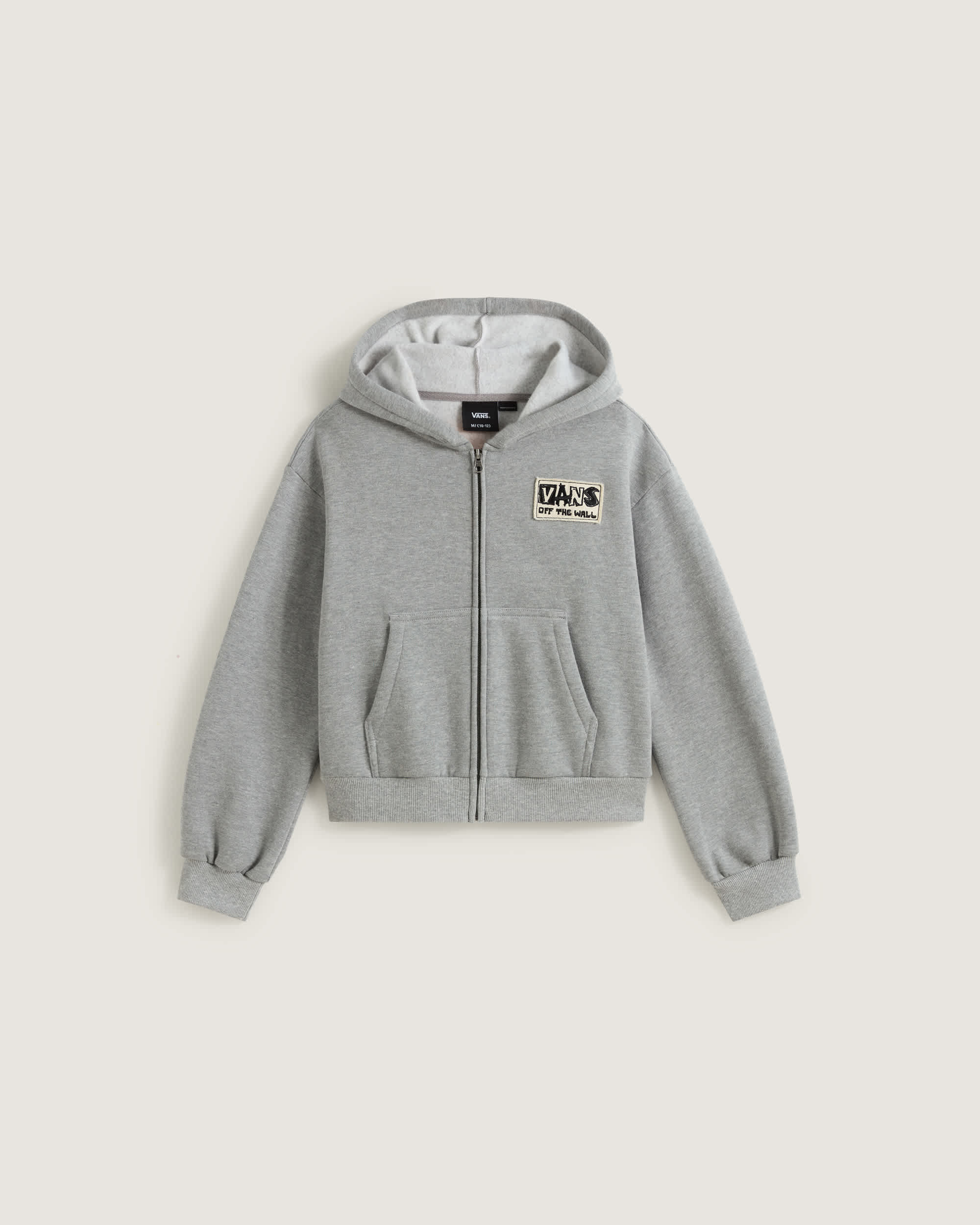 Sweat  capuche zipp VanArchy Enfant 814 ans VANS Gris HERO