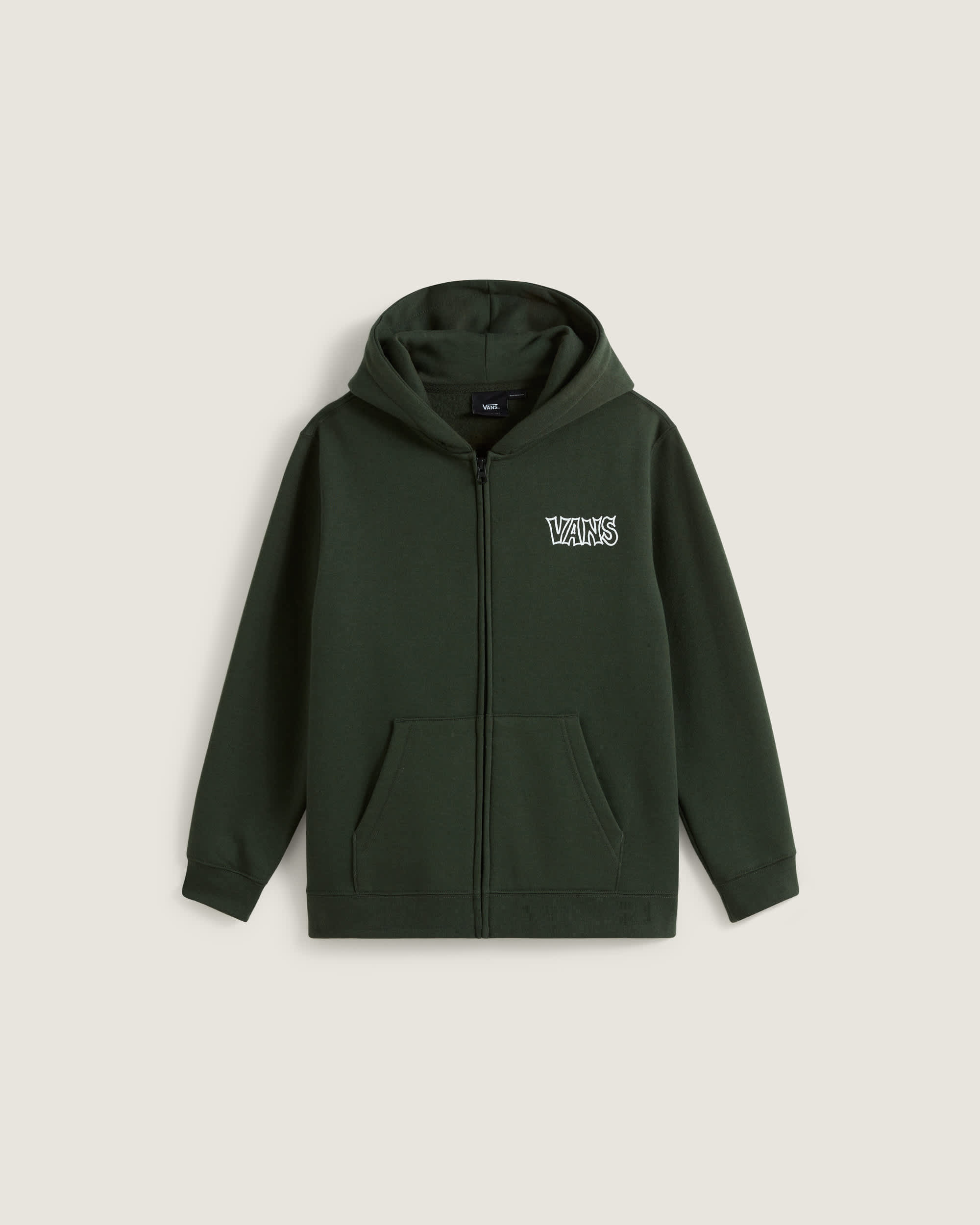 Sweat  capuche zipp Classified Enfant 814 ans VANS Vert HERO