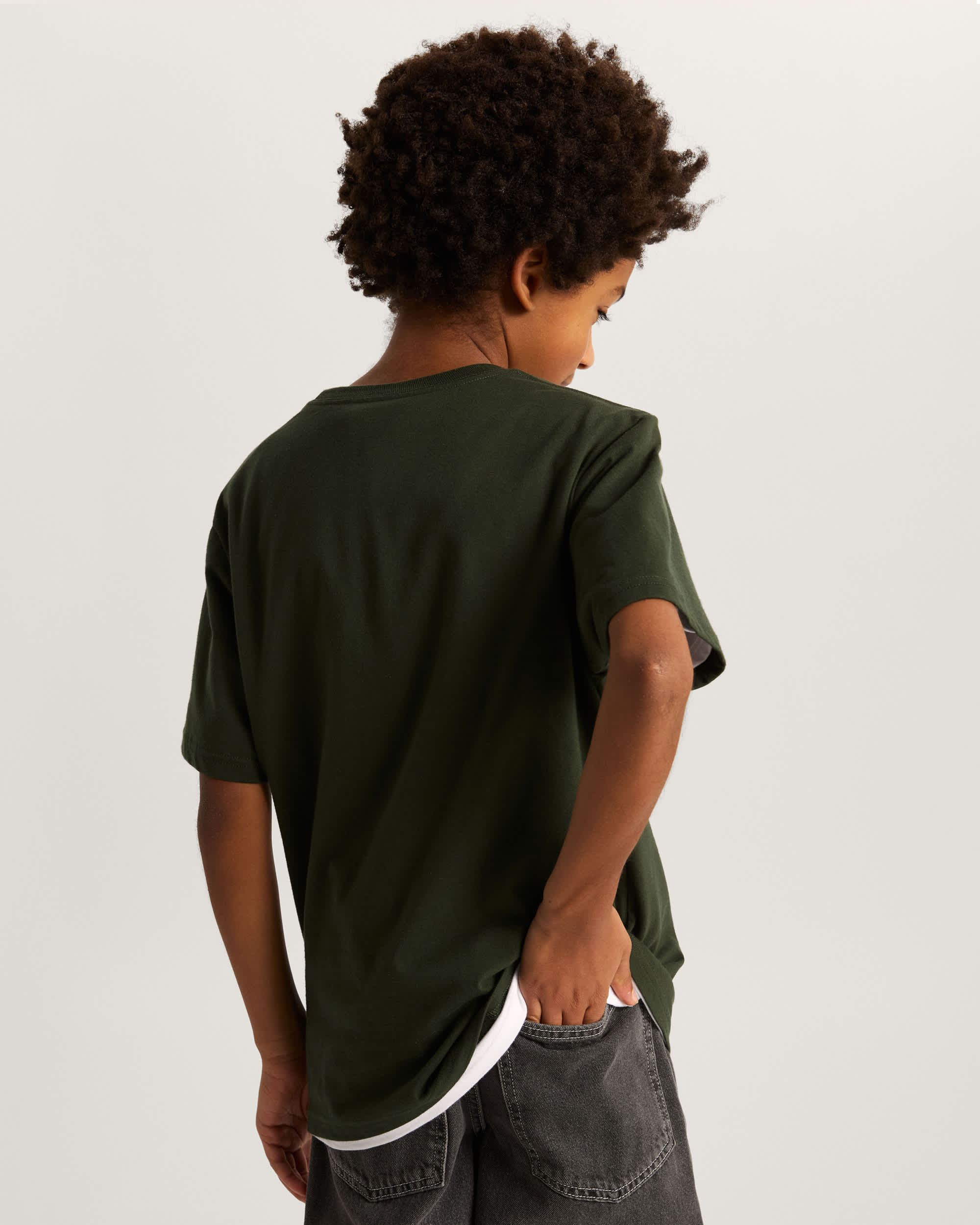 Kinder Diy Fx TShirt 814 Jahre VANS Grn ALT3