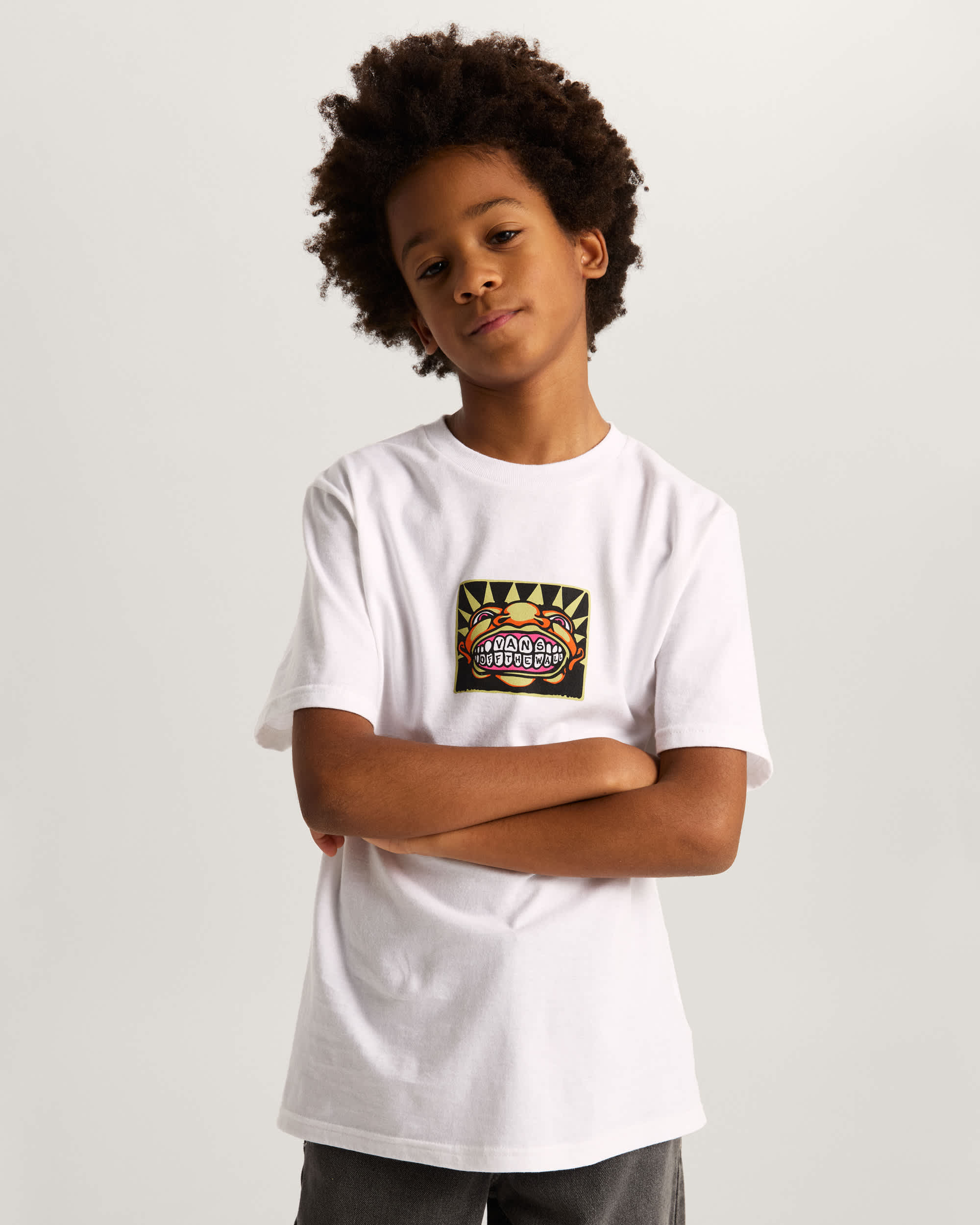Kinder Vans Mouf TShirt VANS Wei ALT2