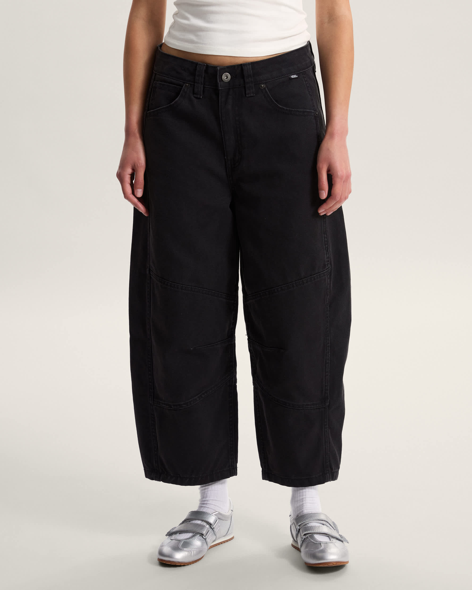Pantalones con perneras anchas Blaire VANS Negro ALT2