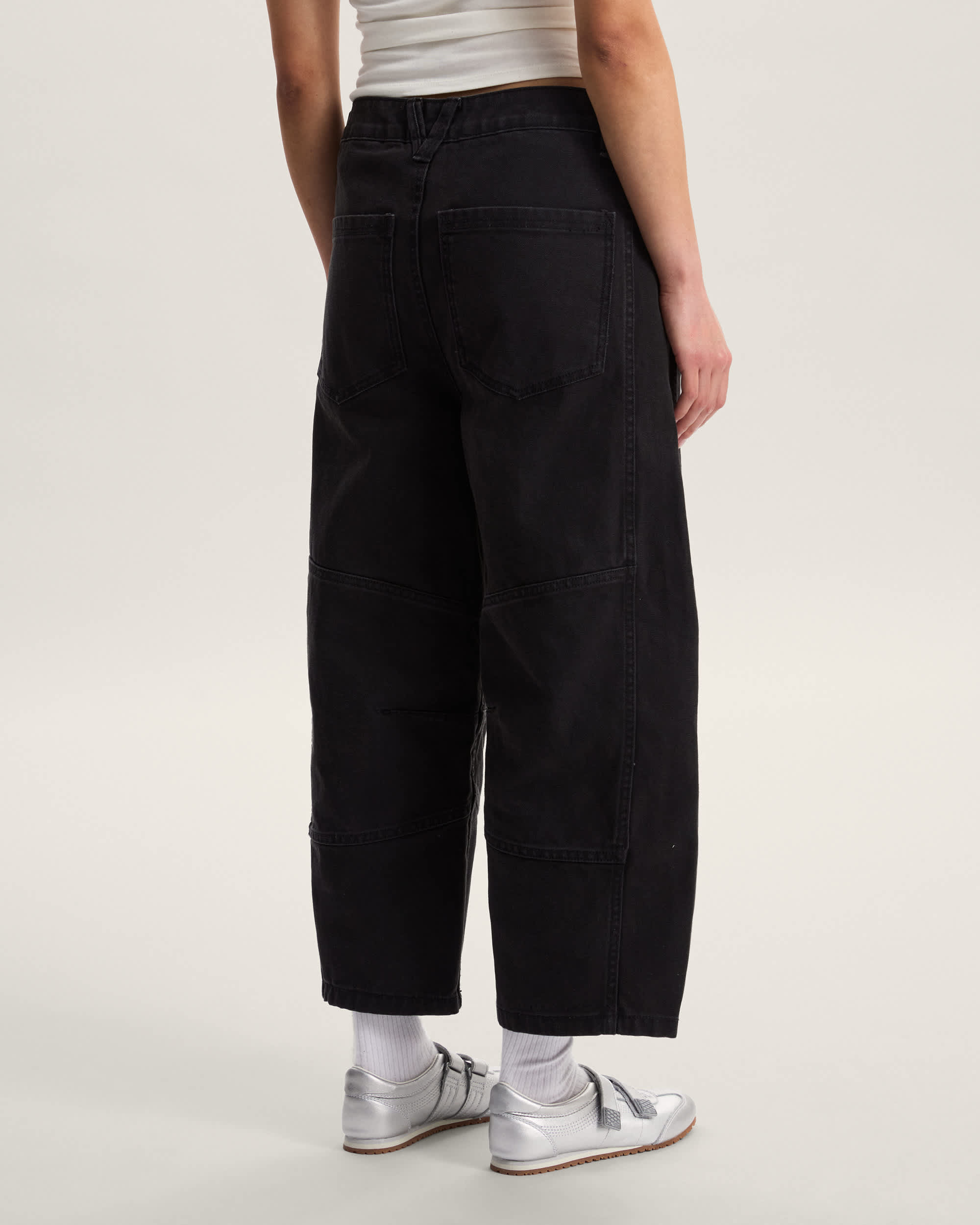 Pantalones con perneras anchas Blaire VANS Negro ALT3