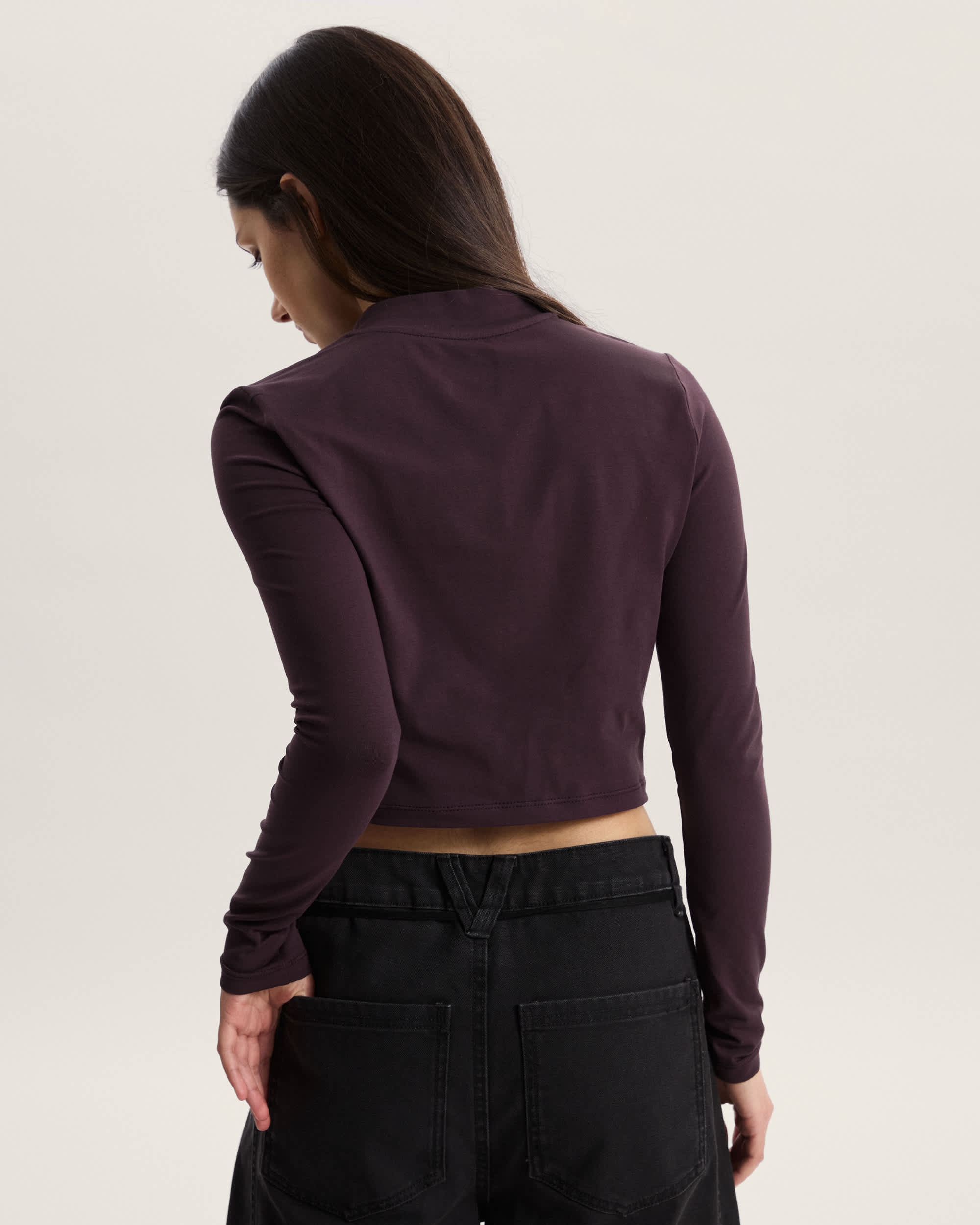 Script Mini Mock TShirt VANS Blau ALT3