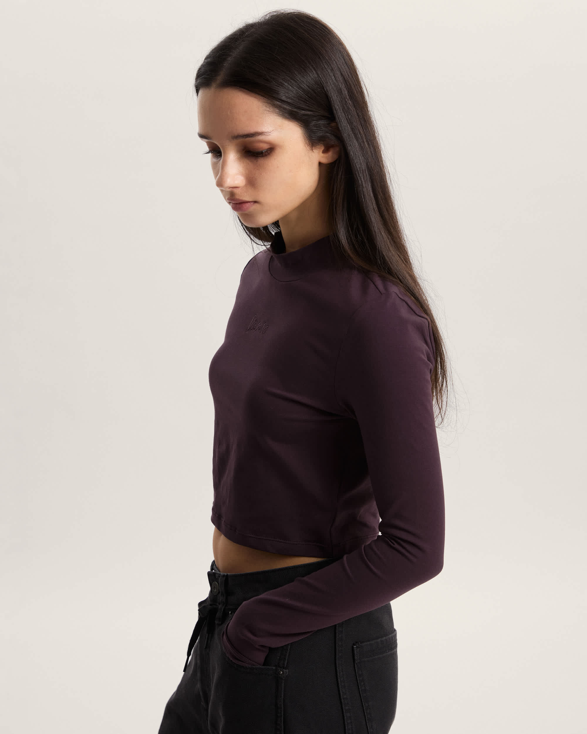 Script Mini Mock TShirt VANS Blau ALT4