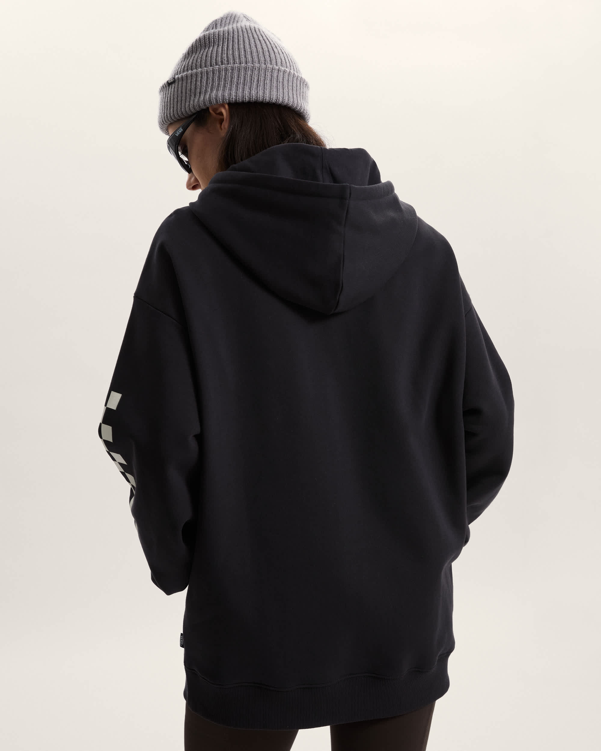 Tour Os Hoodie mit Reiverschluss VANS Schwarz ALT3