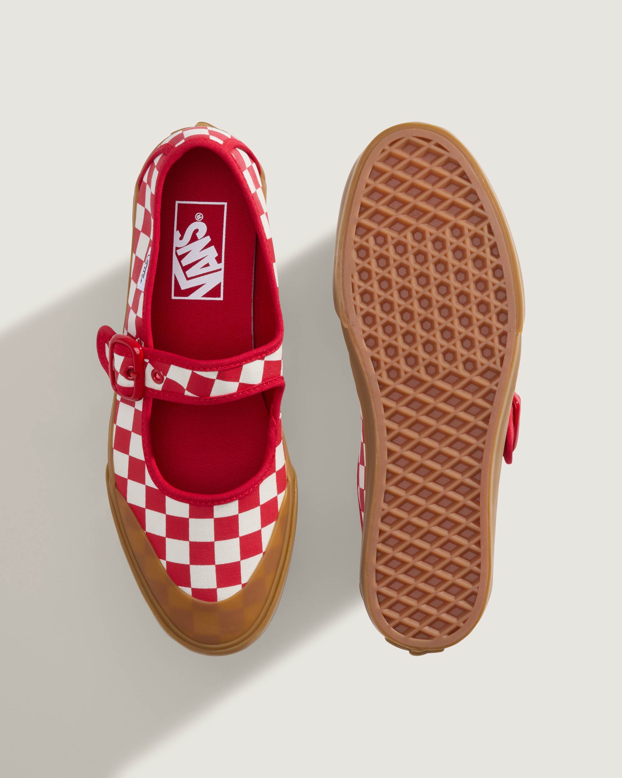 Chaussures Mary Jane VANS Rouge ALT2