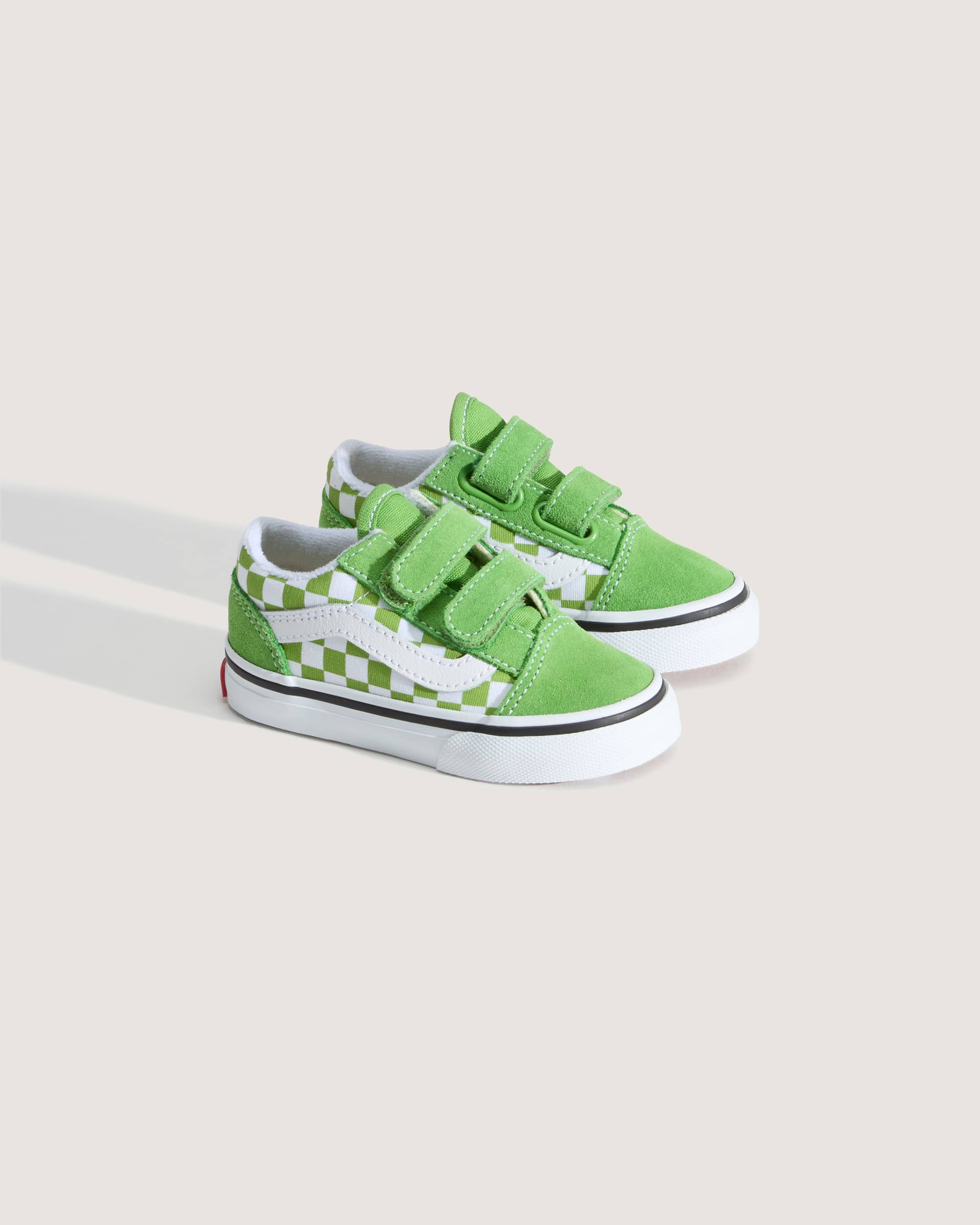 Chaussures Old Skool V Checkerboard Bb 14 ans VANS Vert ALT1