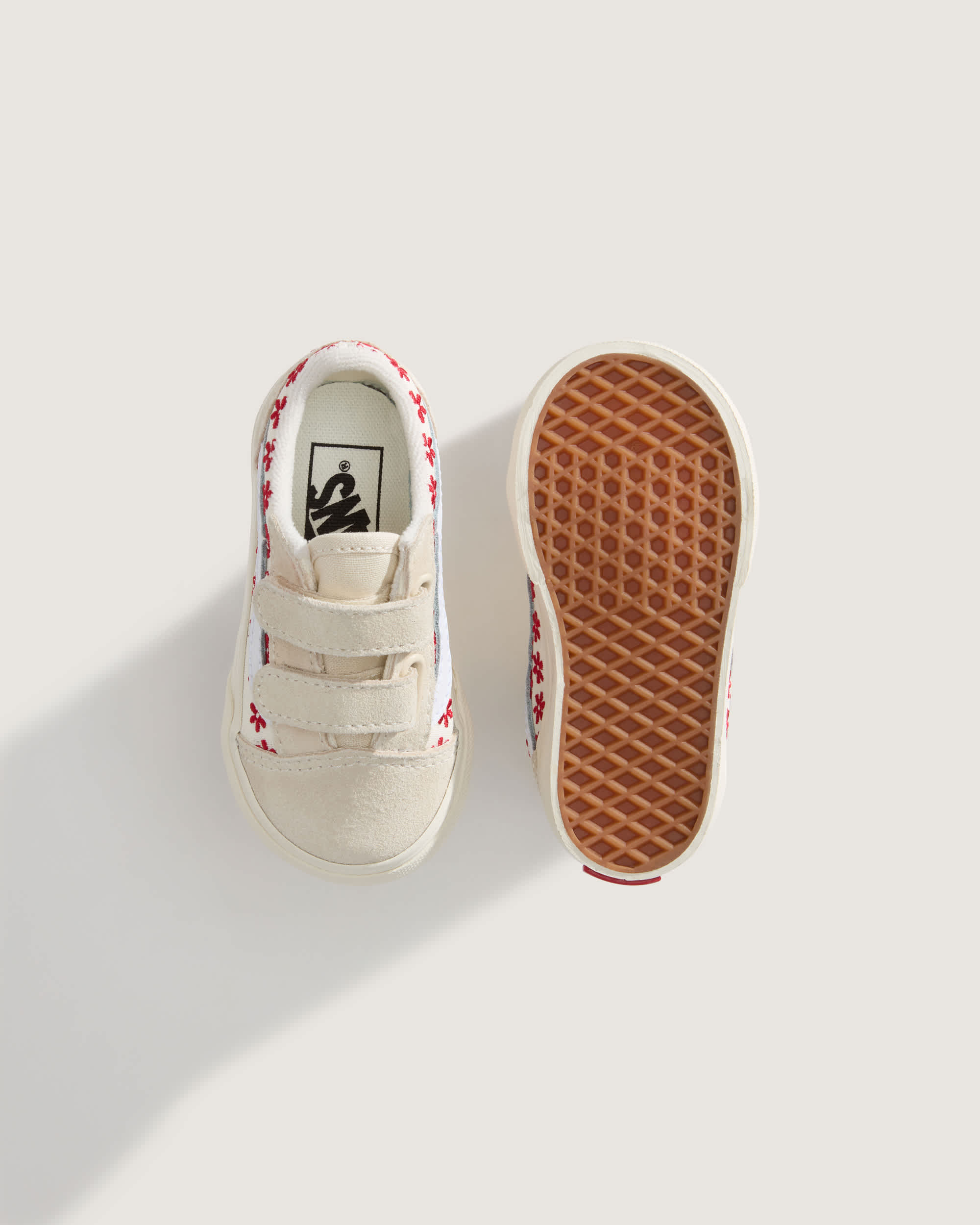 Toddler Old Skool V Shoes 14 Years VANS Red ALT2