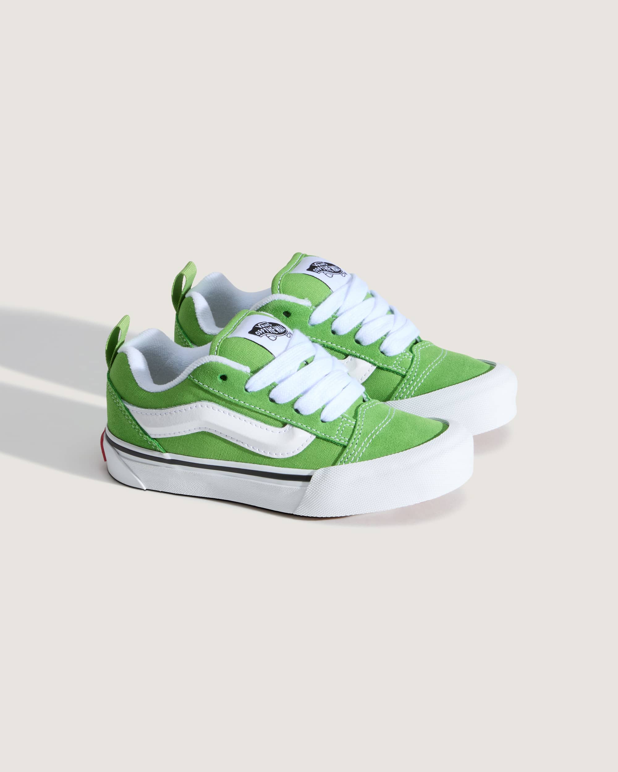Tnis Knu Skool para criana 48 anos VANS Verde ALT1
