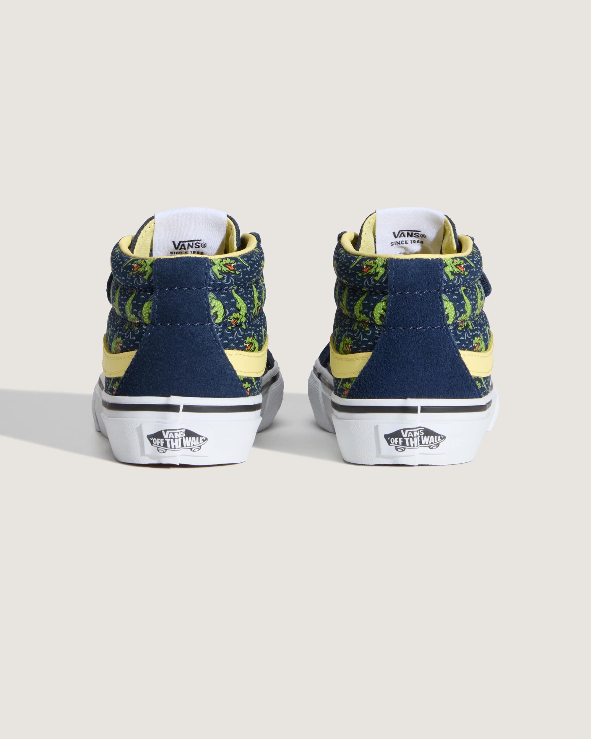 SK8Mid Reissue V Glow Croc NAVYYELLOW VANS Blue ALT3