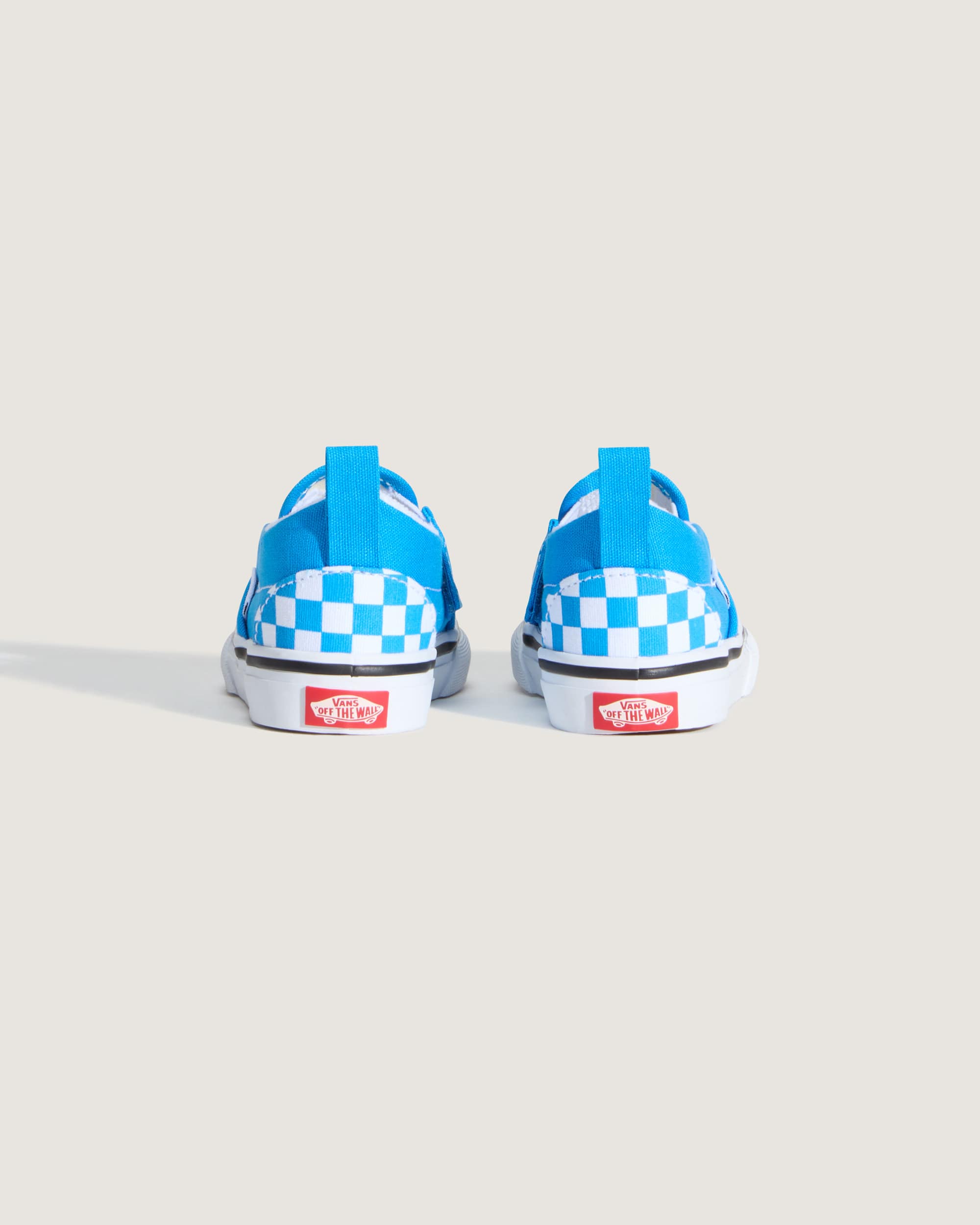 Toddler Classic SlipOn V Checkerboard Shoes 14 Years VANS Blue ALT3