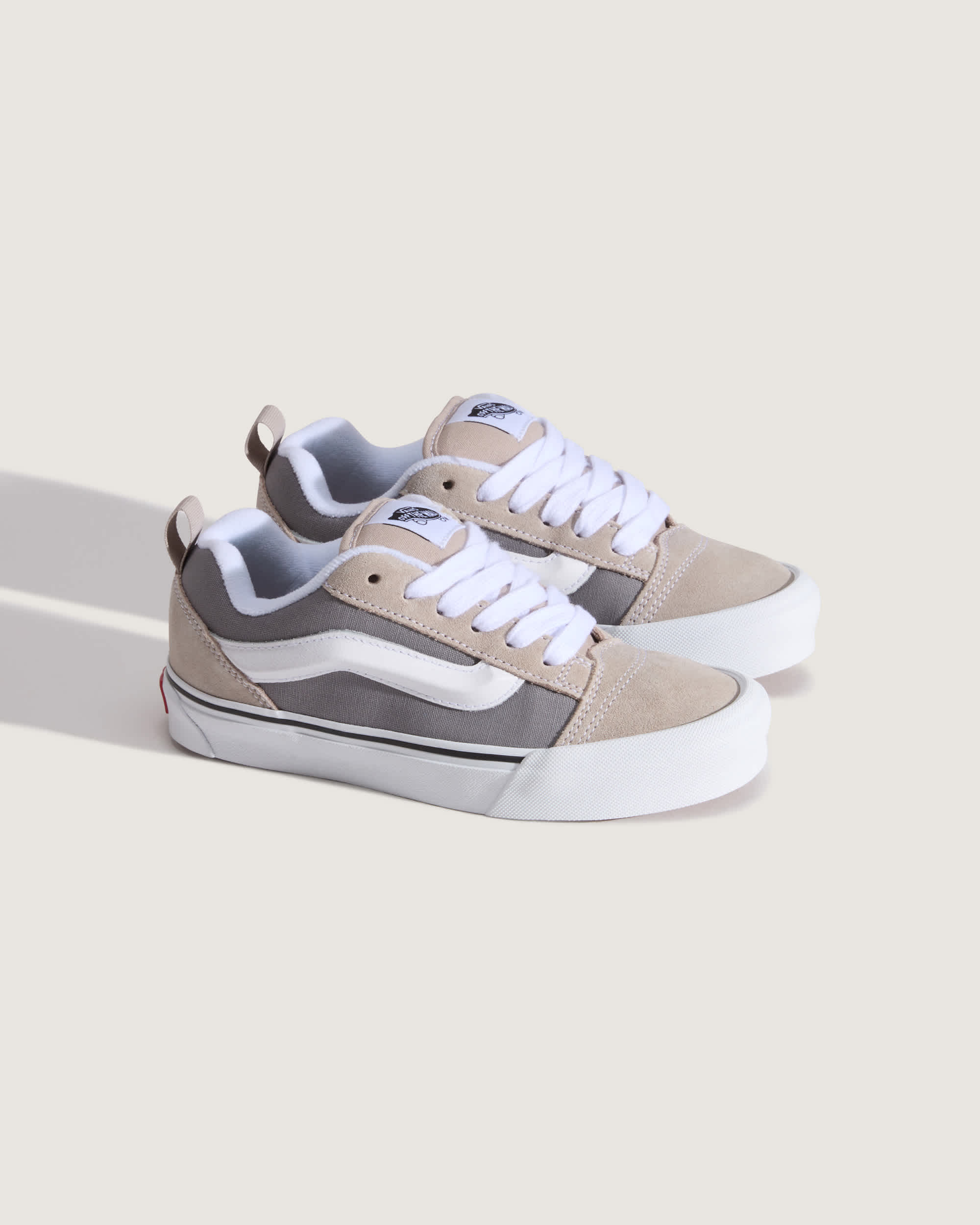 Jugendliche Knu Skool Schuhe 814 Jahre VANS Grau ALT1