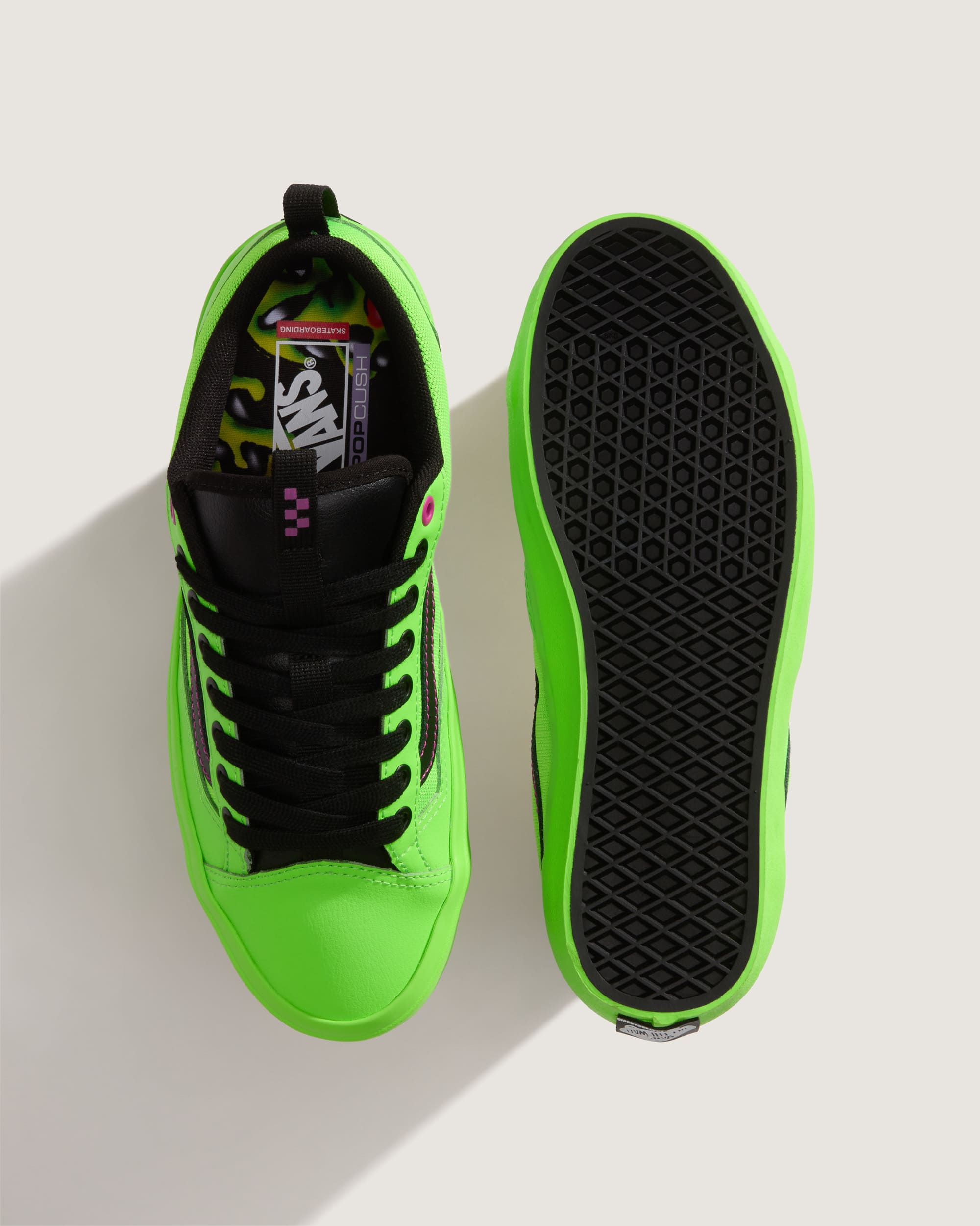 Tnis Skate Old Skool 36 VANS Verde ALT2