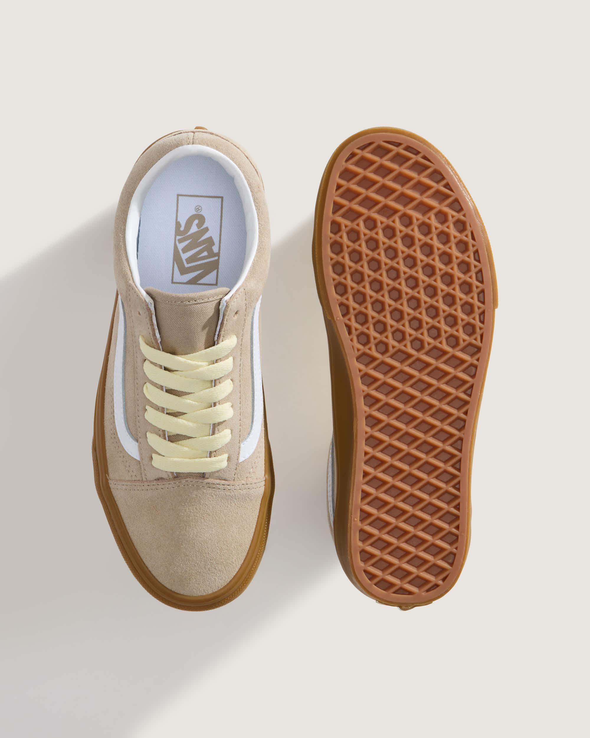 Old Skool GUM ALUMINUM VANS Grey ALT2