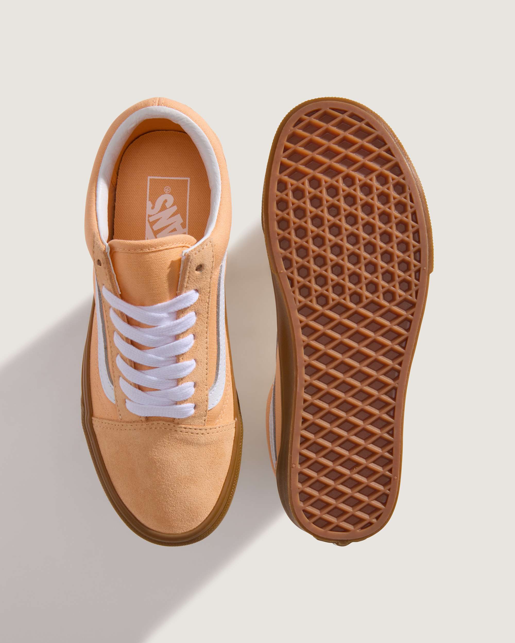 Old Skool GUM Apricot Glow VANS Orange ALT2