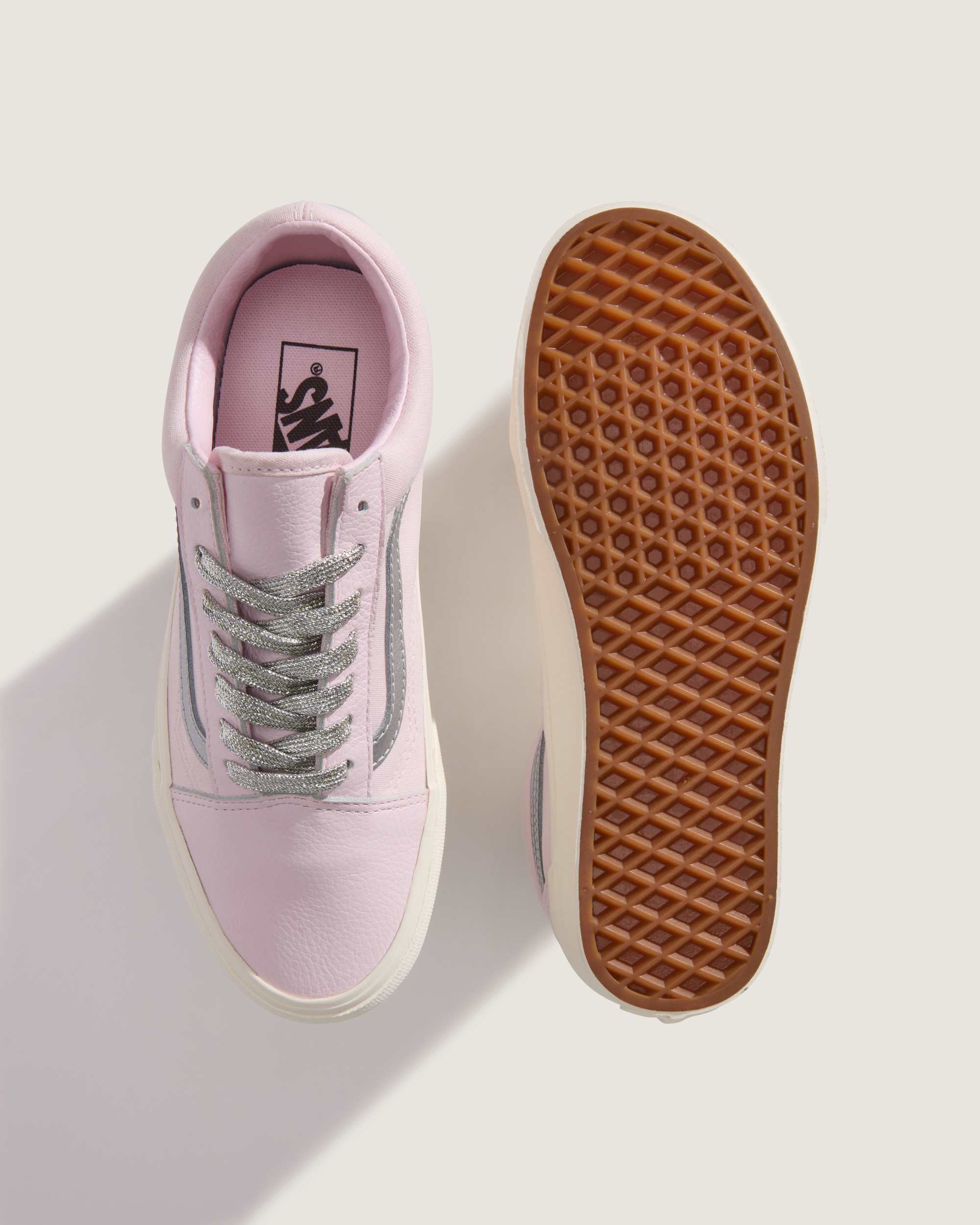Chaussures Old Skool VANS Rose ALT2