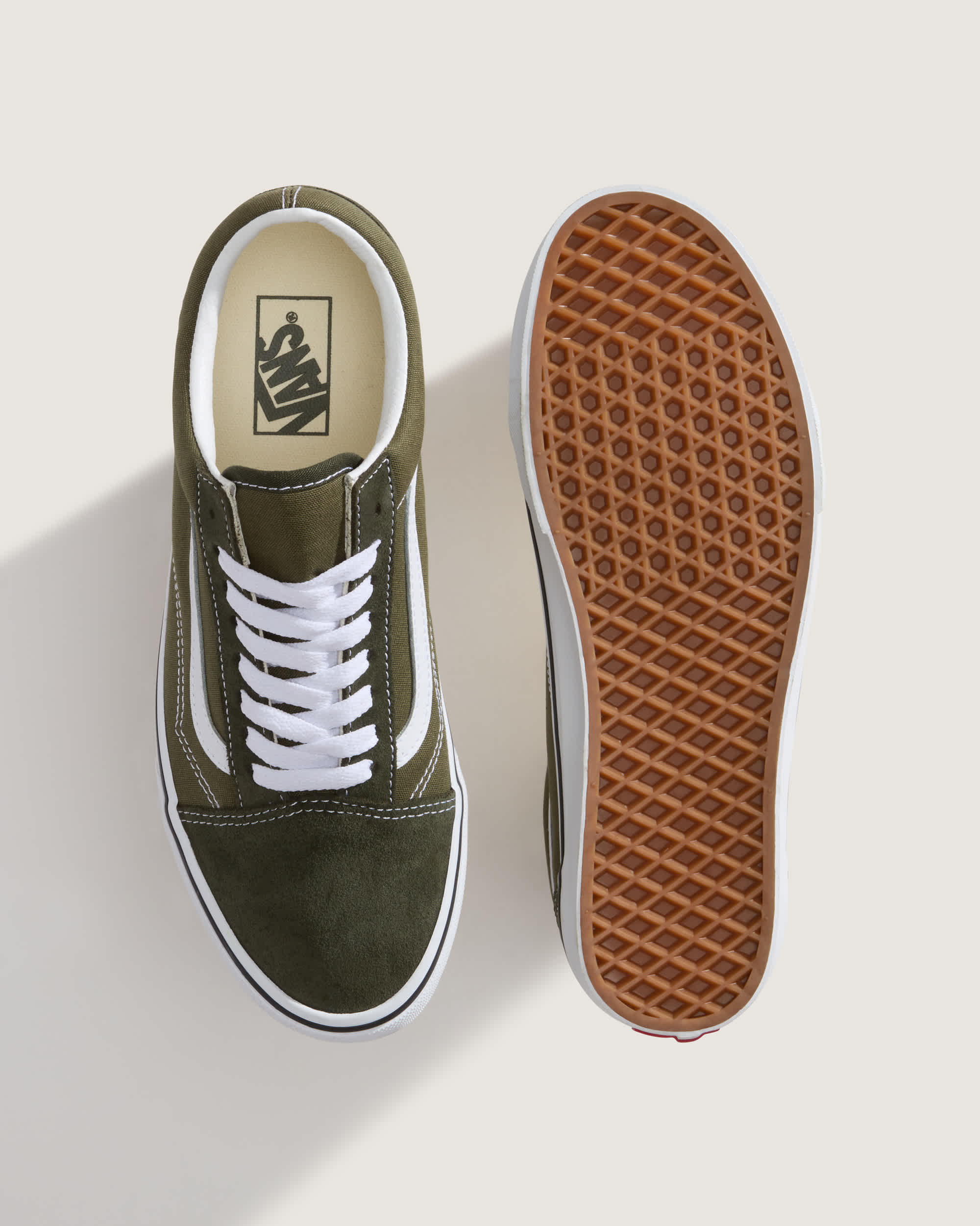 Chaussures Old Skool VANS Vert ALT2