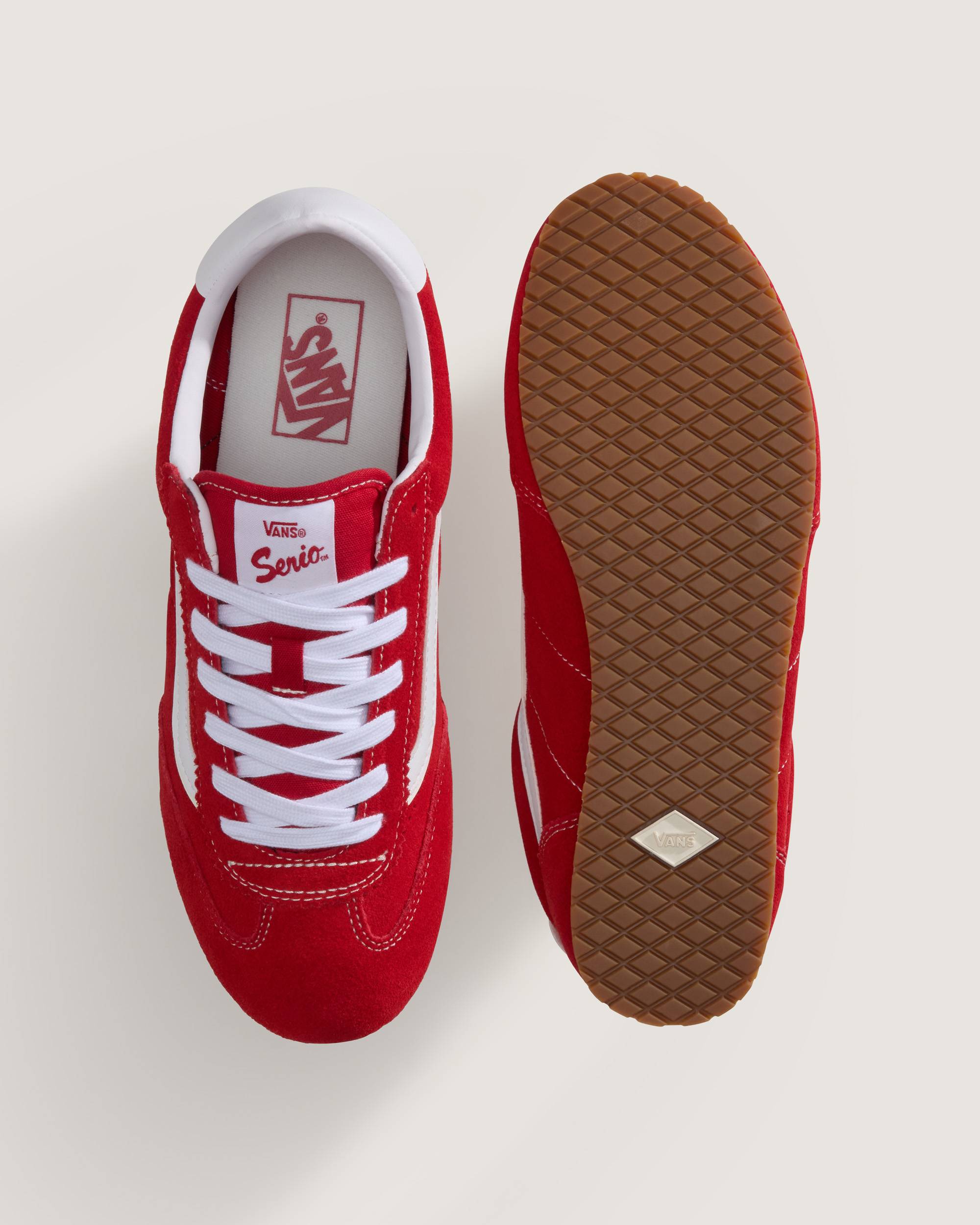 Chaussures Super Lowpro VANS Rouge ALT2