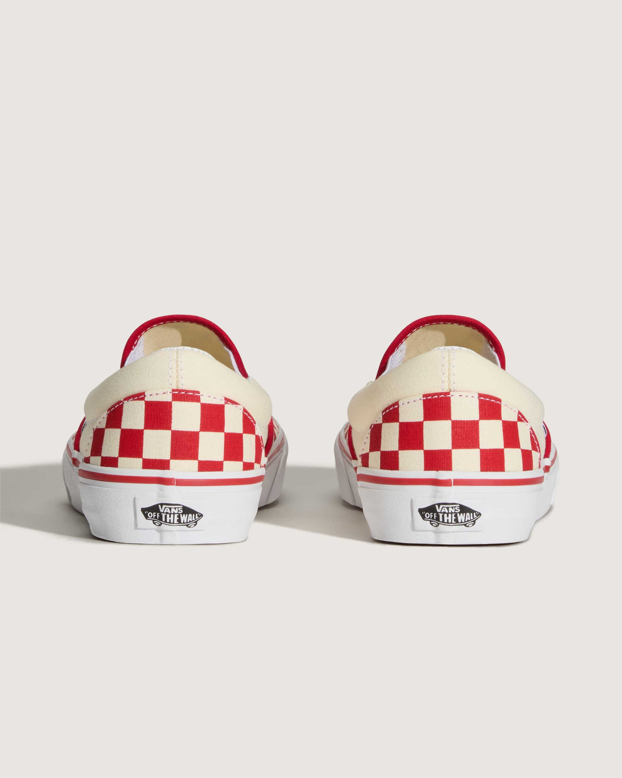 Classic SlipOn Schuhe VANS Rot ALT3