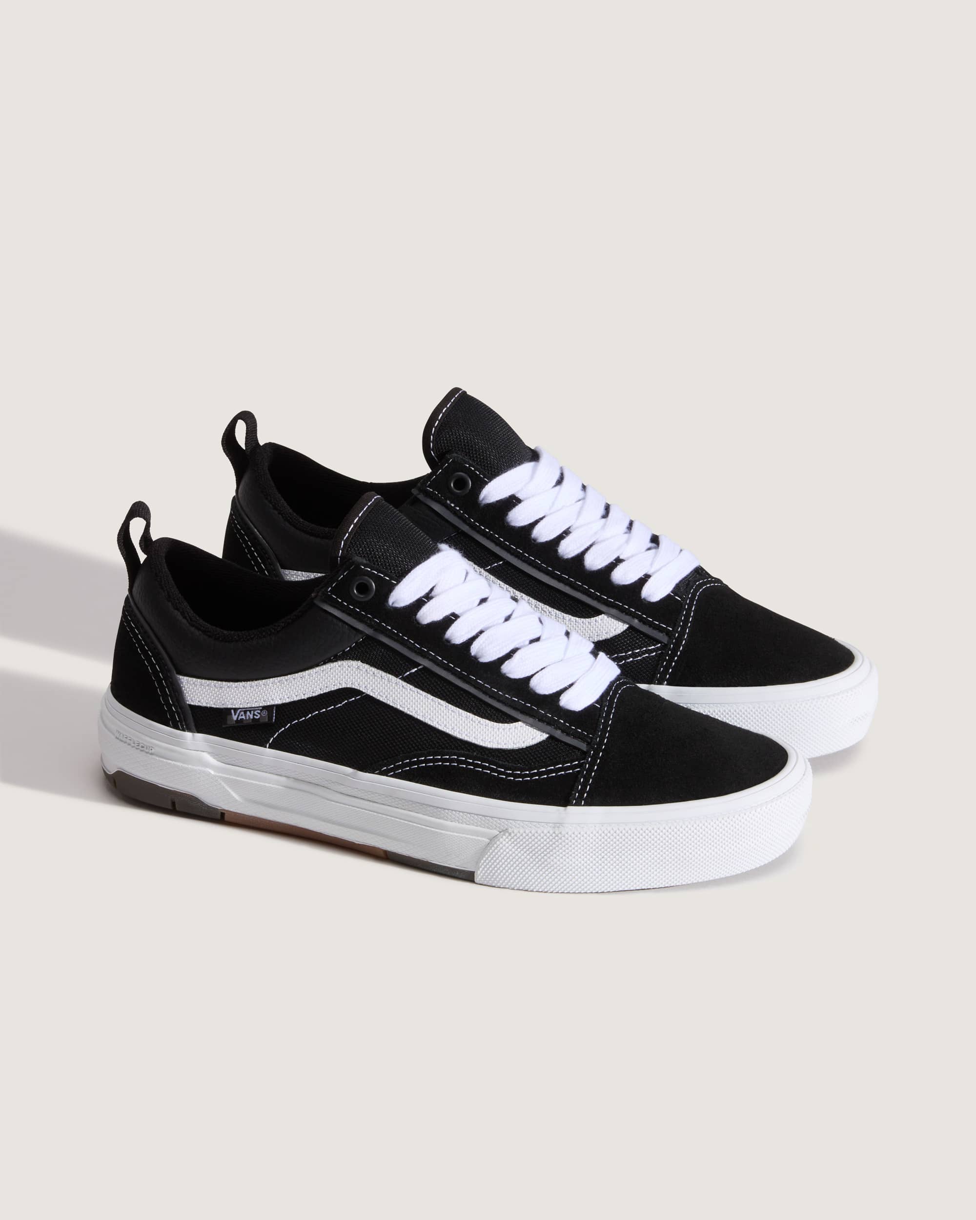 Skate Old Skool Wafflecup Schuhe VANS Schwarz ALT1