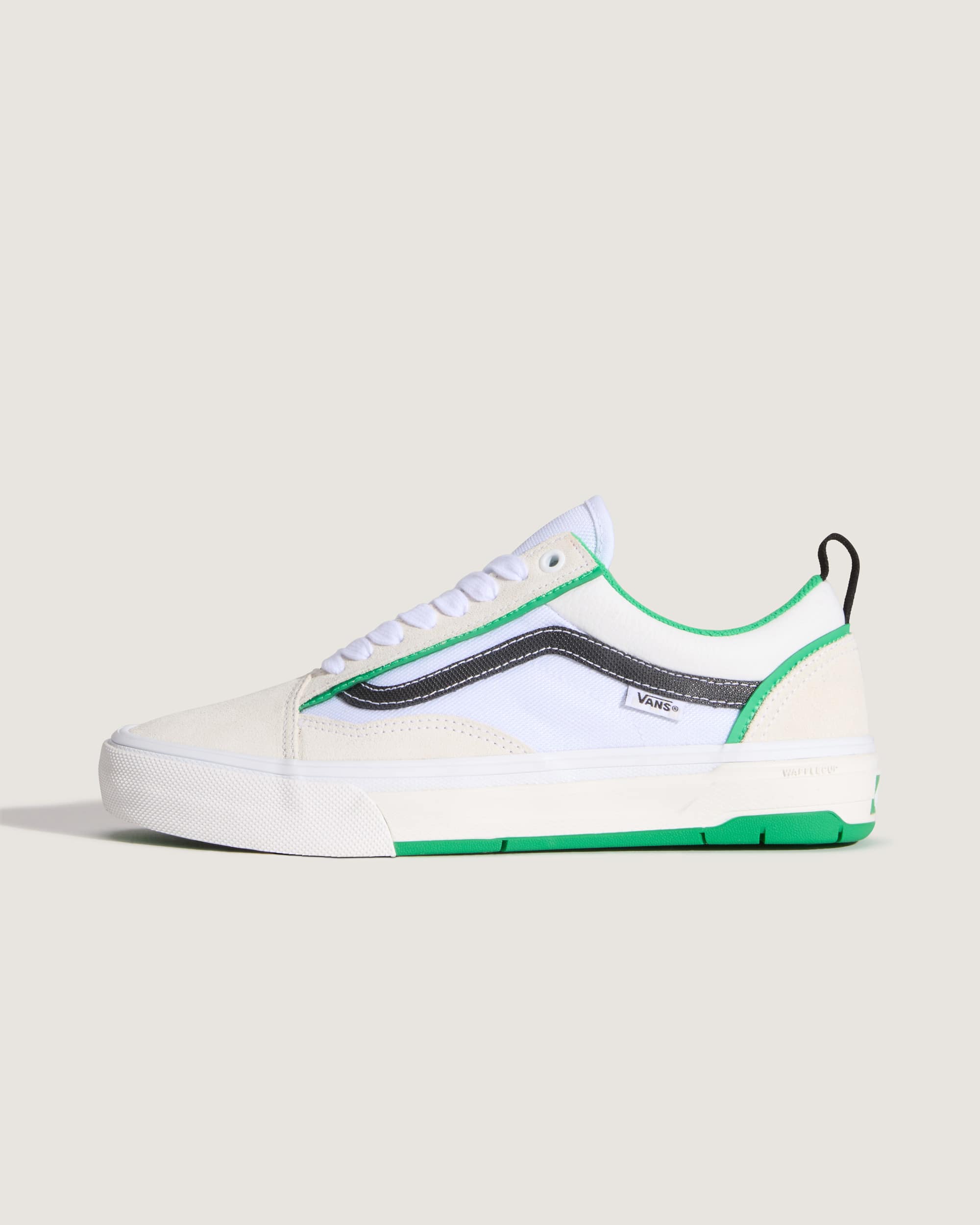 Chaussures Skate Old Skool Wafflecup VANS BlancVert HERO