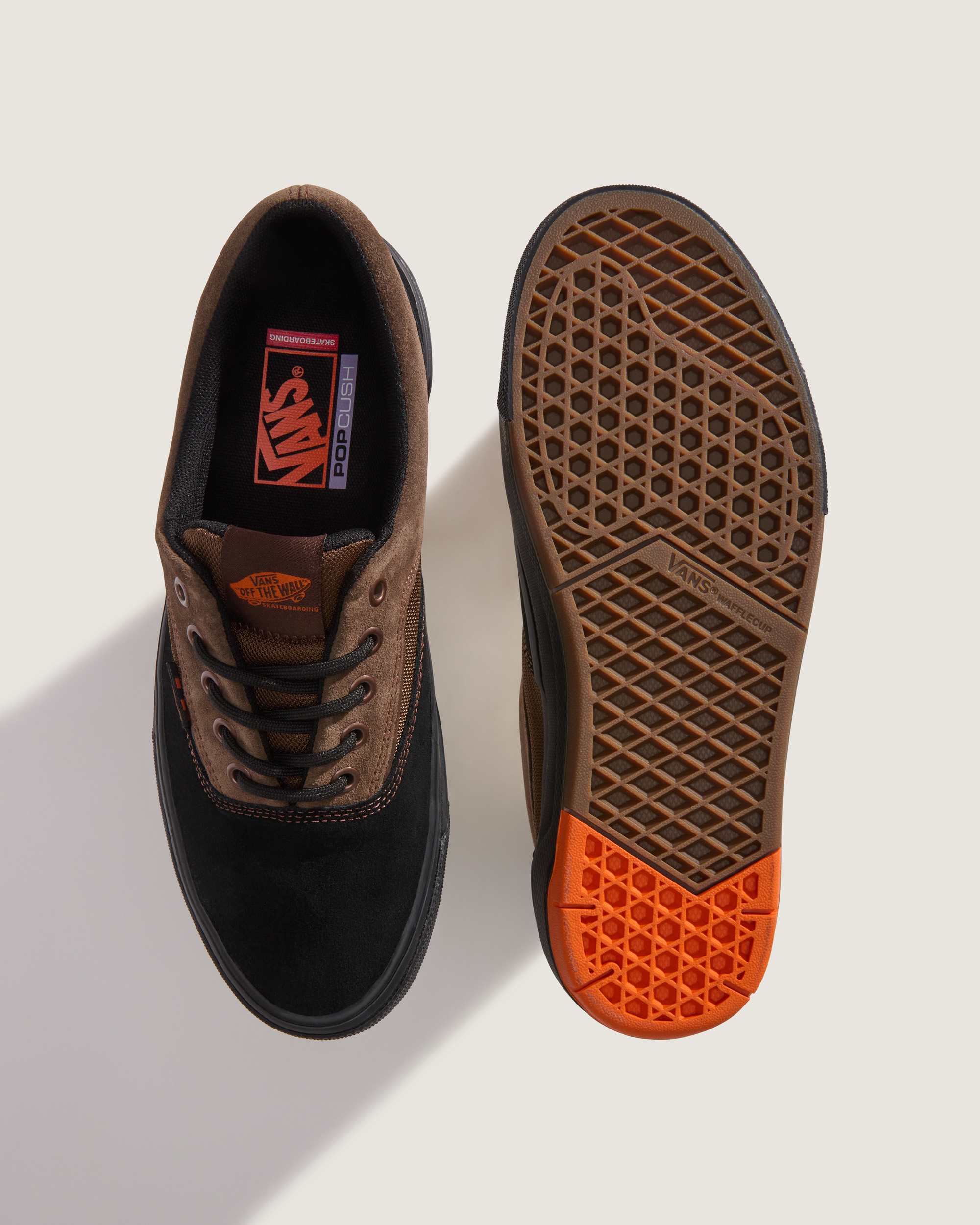 Skate Era Wafflecup Schuhe VANS SchwarzBraun ALT2