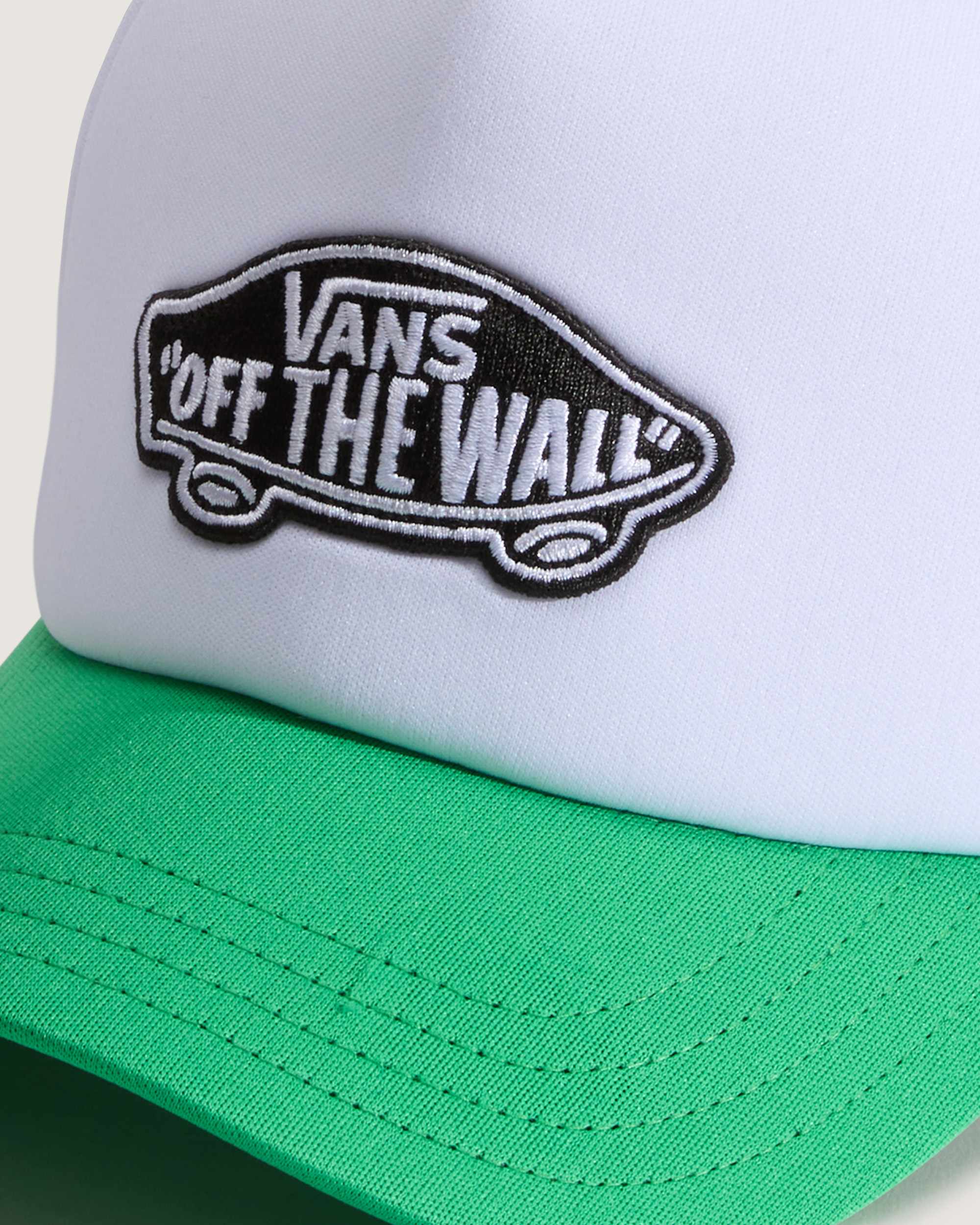 Classic Patch Curved Bill Trucker Vivid Verdant VANS Verde ALT2
