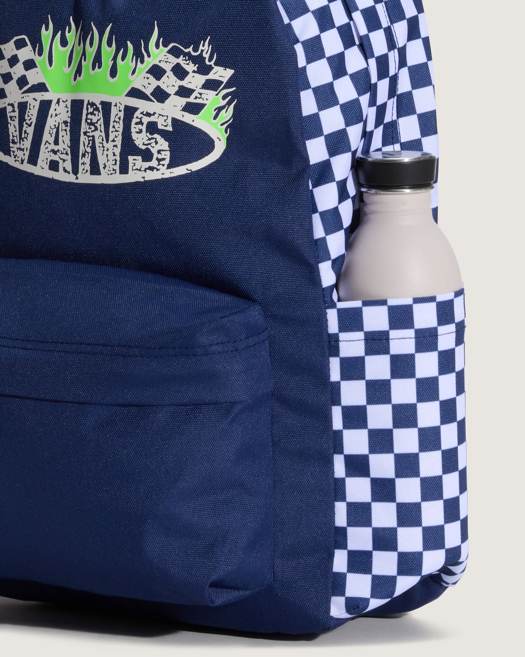 Old Skool Grom Backpack CHECKERBOARD Deep Indigo VANS Bleu ALT3