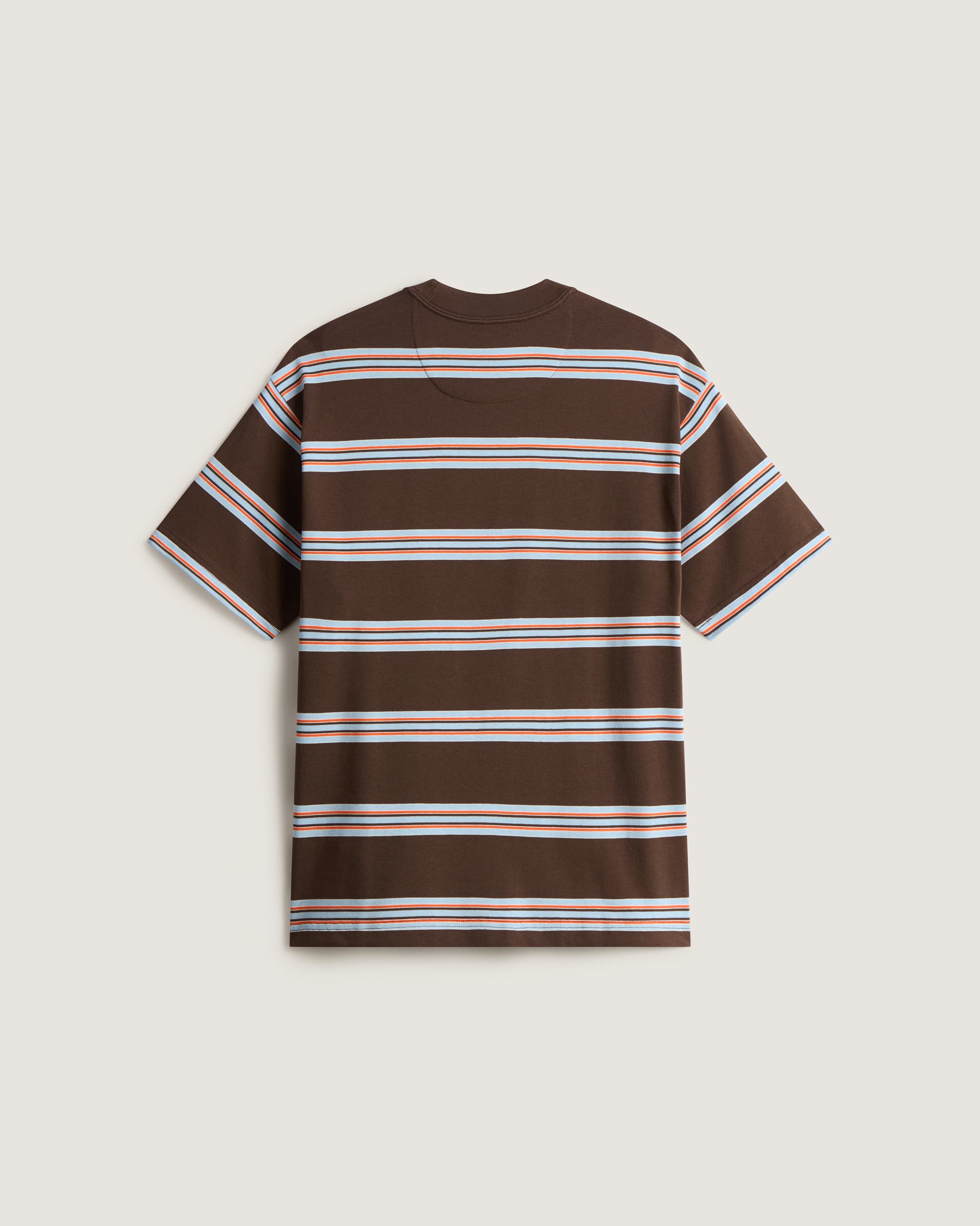 Tshirt Mesa Stripe VANS Marron ALT1