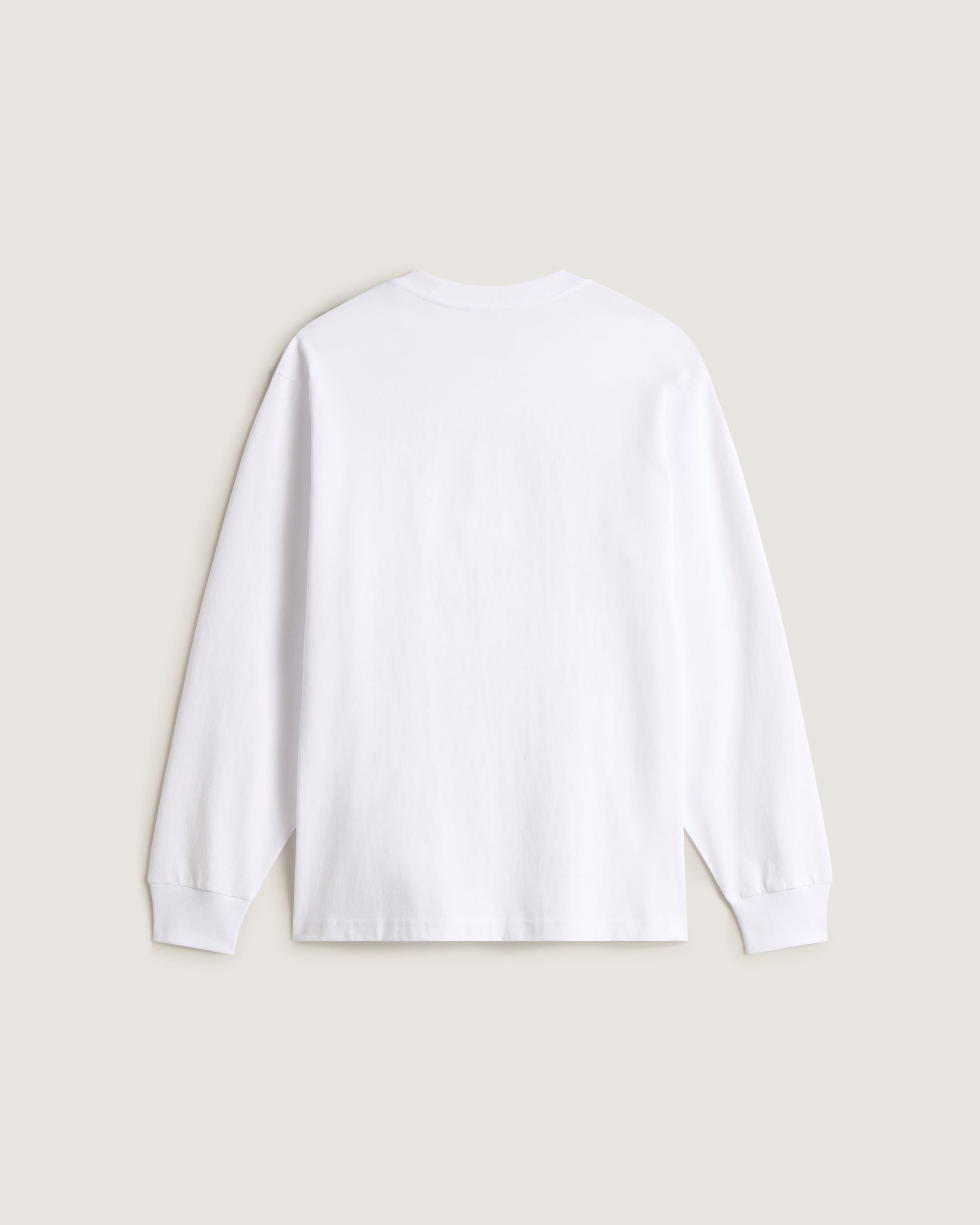 Lockeres LangarmTShirt mit Logo auf der linken Brust II VANS Wei ALT1