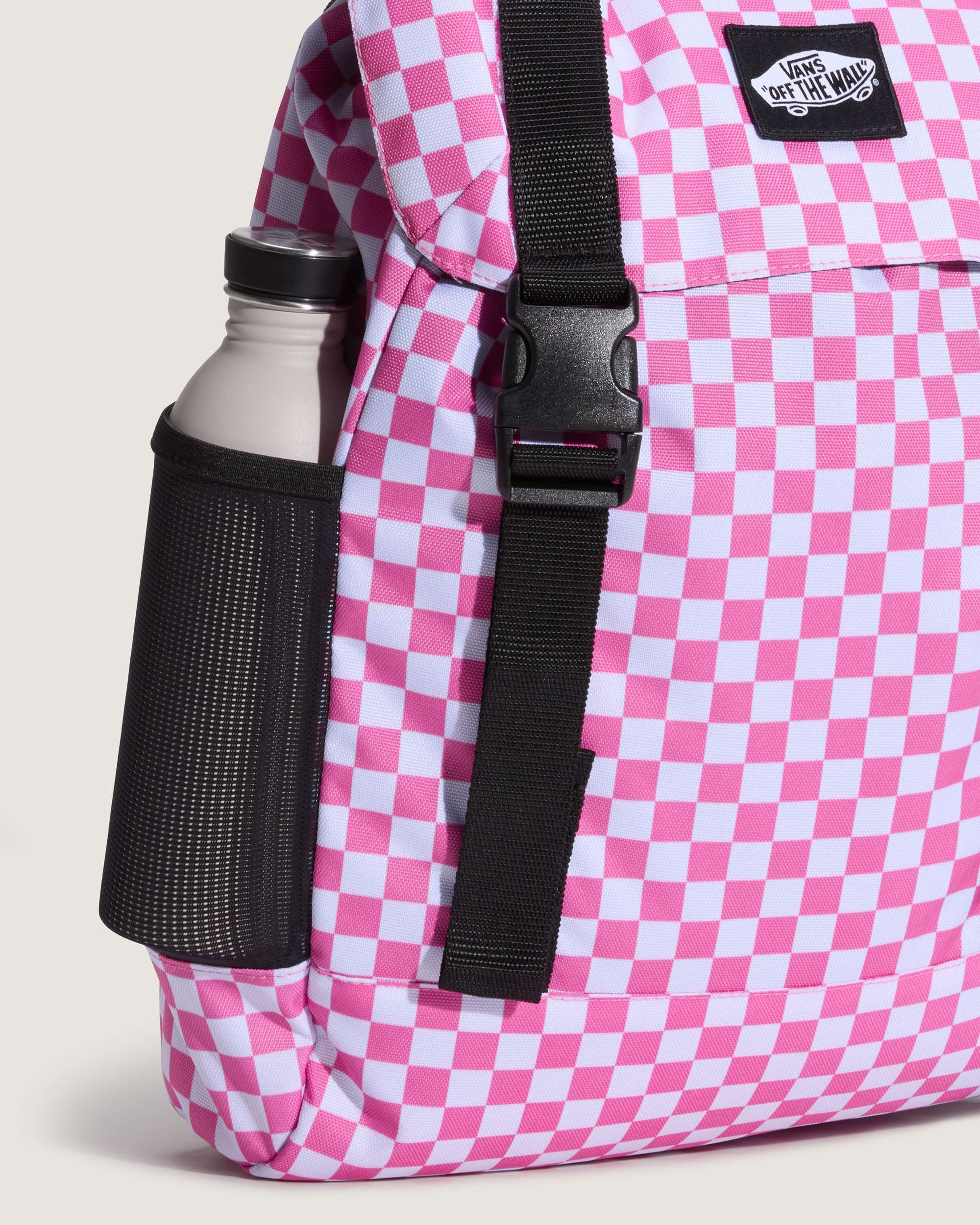 Vans Utility Backpack CHECKERBOARD Pink Fizz VANS Corderosa ALT3