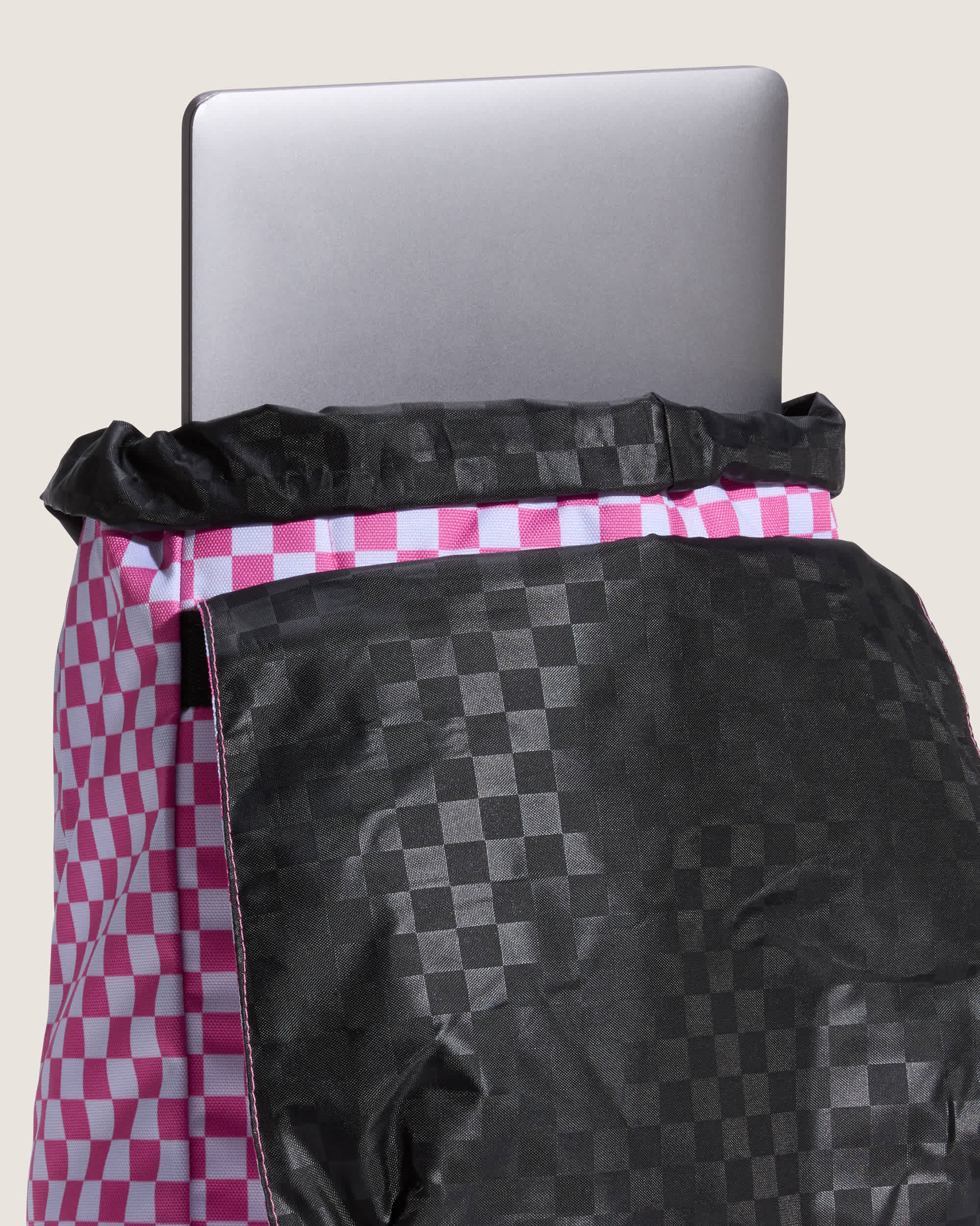 Vans Utility Backpack CHECKERBOARD Pink Fizz VANS Corderosa ALT4