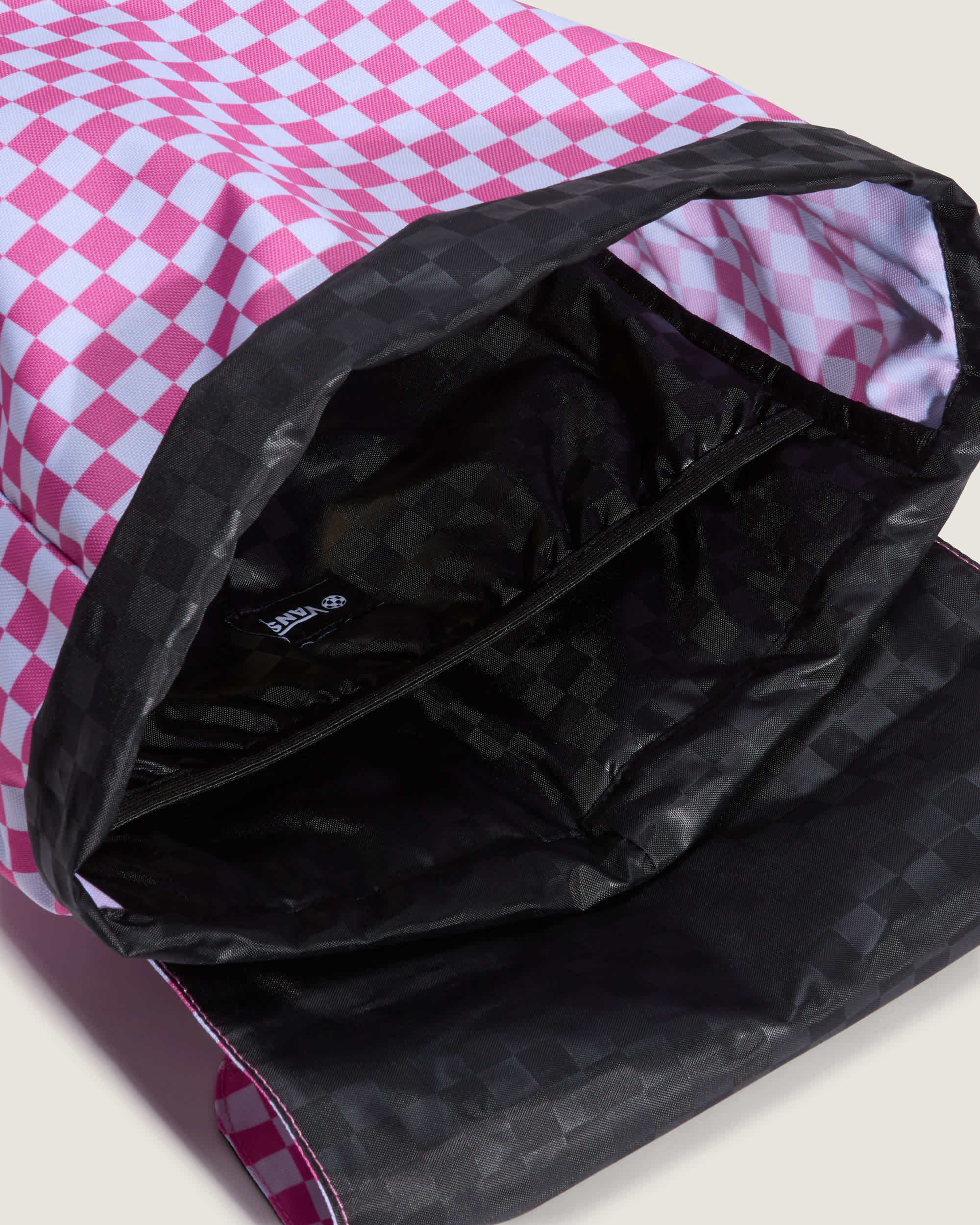 Vans Utility Backpack CHECKERBOARD Pink Fizz VANS Corderosa ALT5
