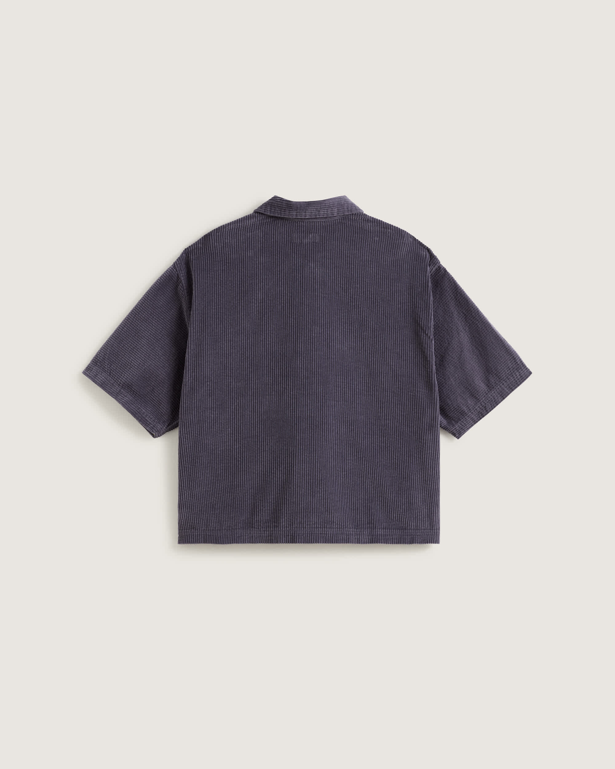 Cord Button Up Steel Shadow VANS Grey ALT1