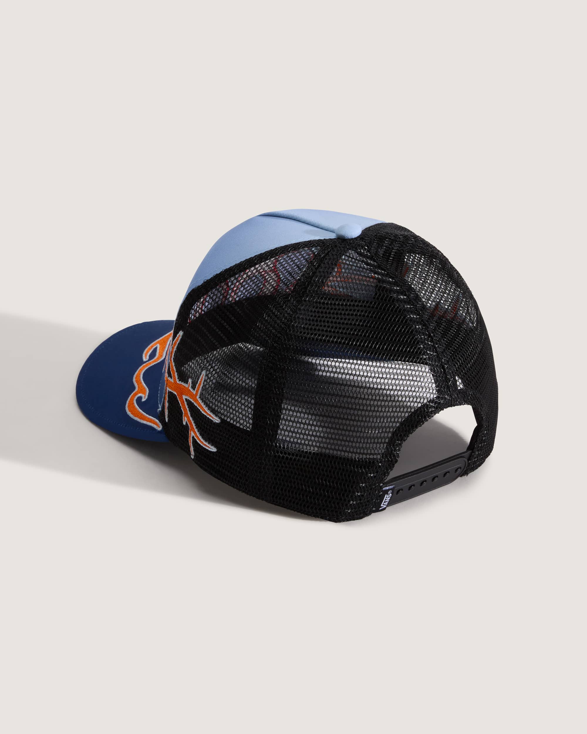 Premium Dayana Tribal TruckerKappe VANS Blau ALT1