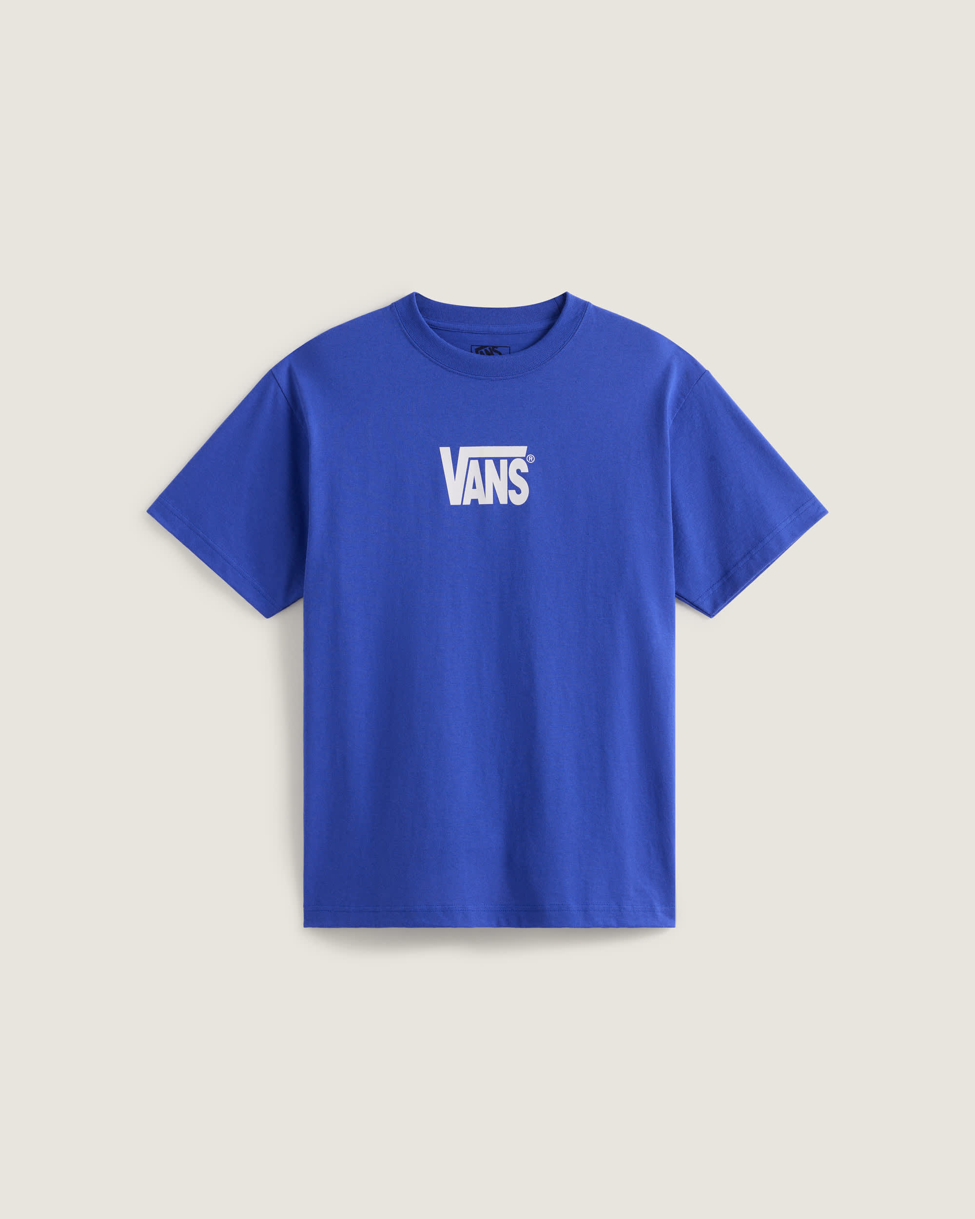 Stretch Logo TShirt VANS Blue HERO