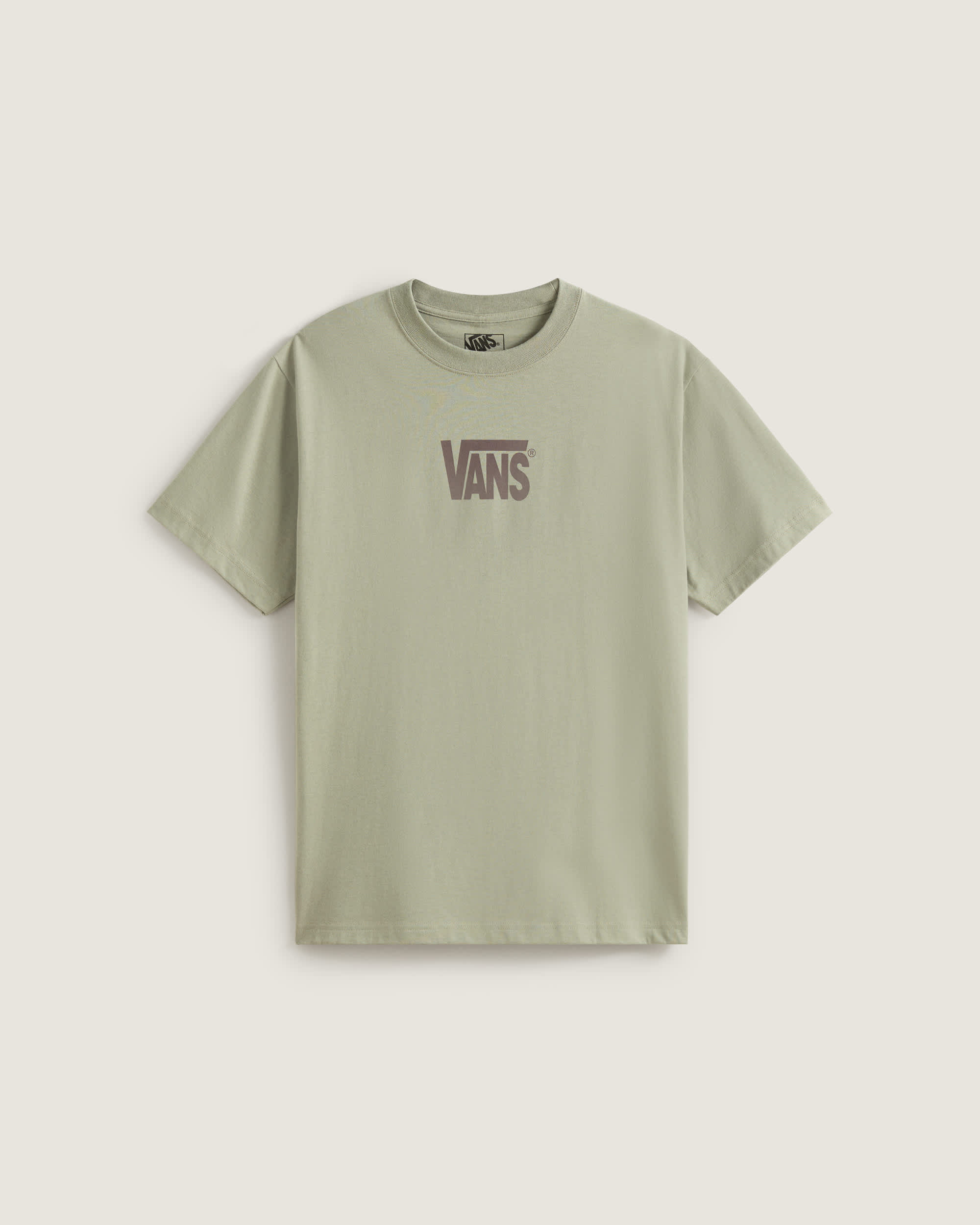 Camiseta Stretch Logo VANS Beis HERO