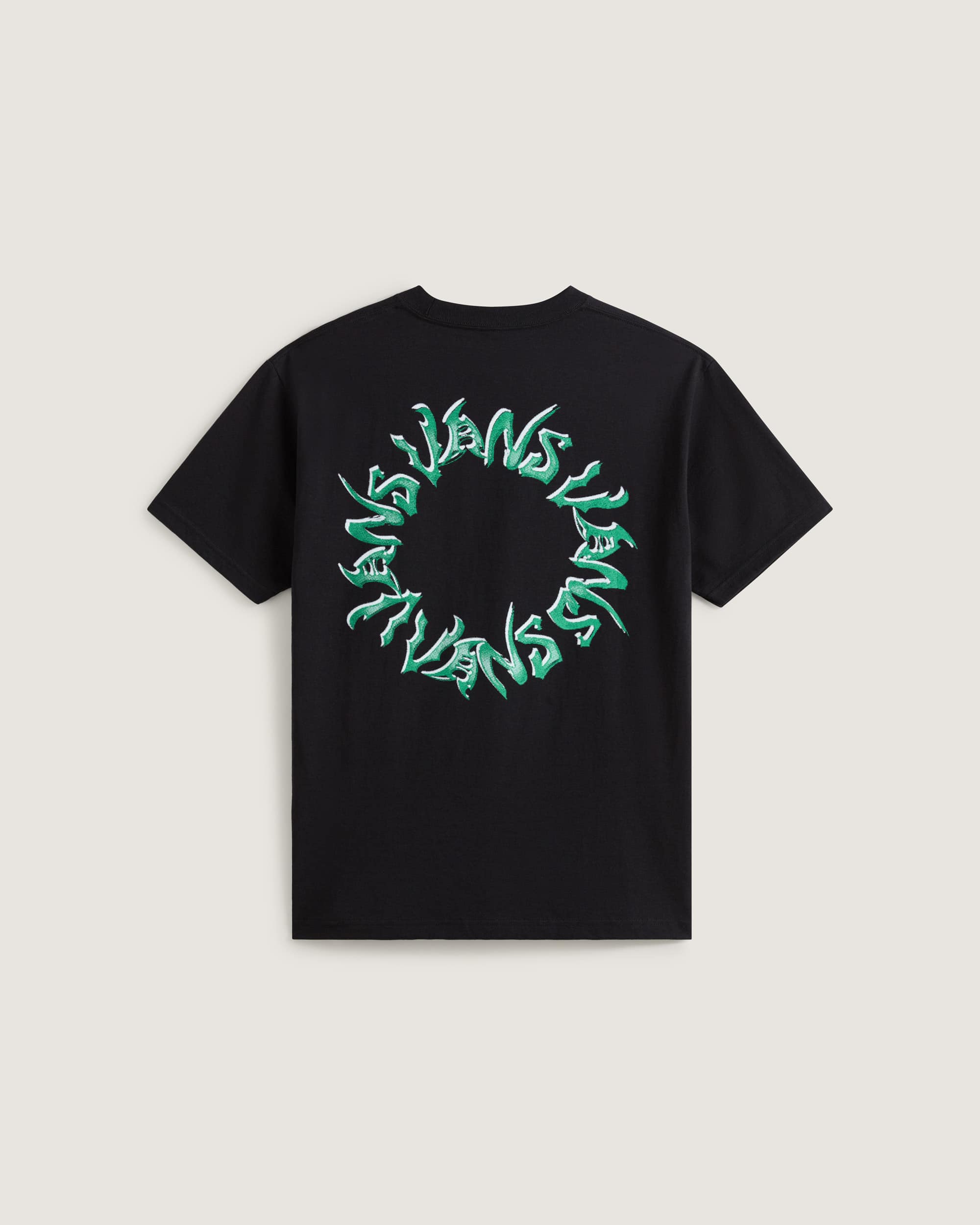 Wild Circle TShirt VANS Schwarz ALT1