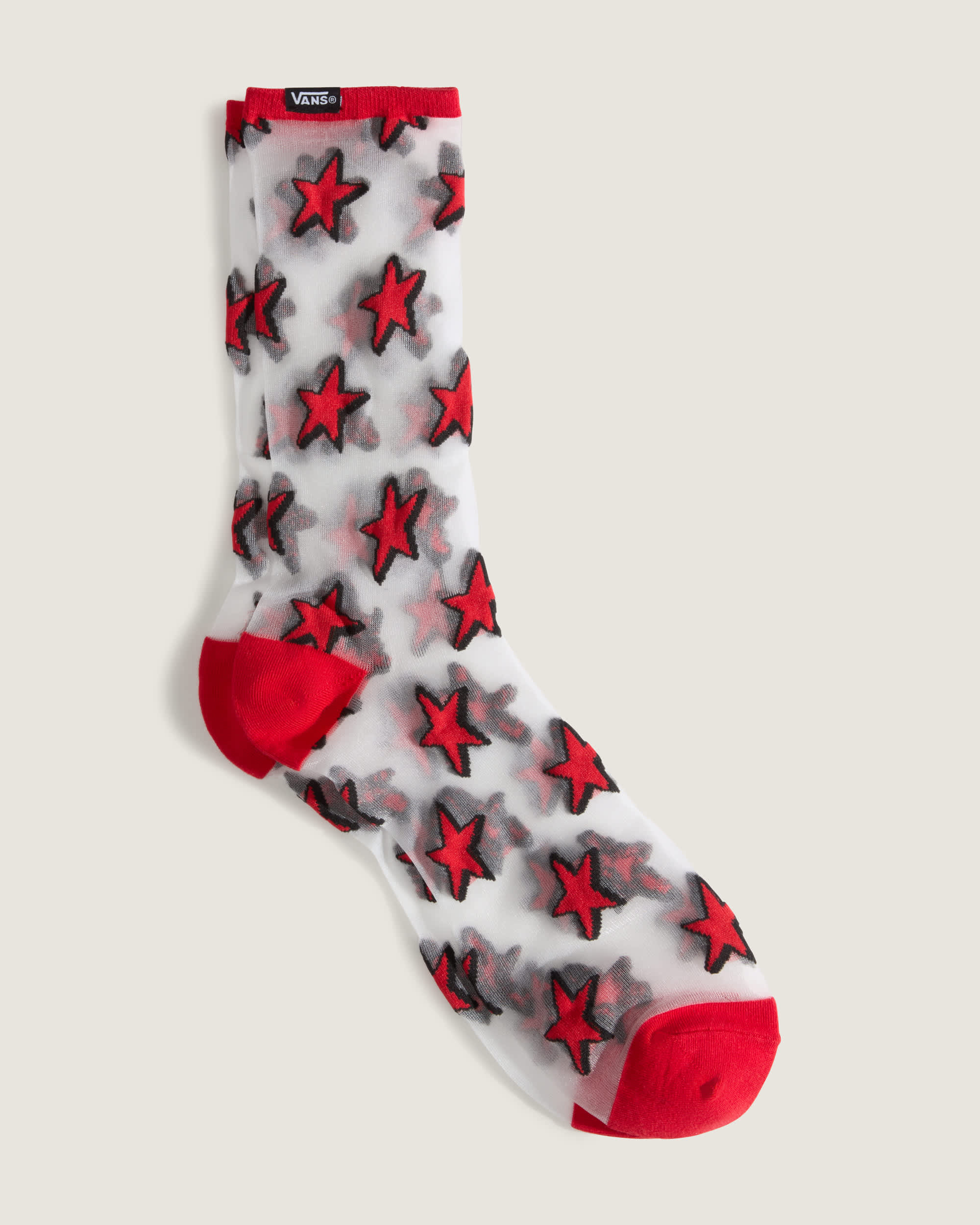 Hazy Sheer CrewSocken 1 Paar VANS Rot ALT1