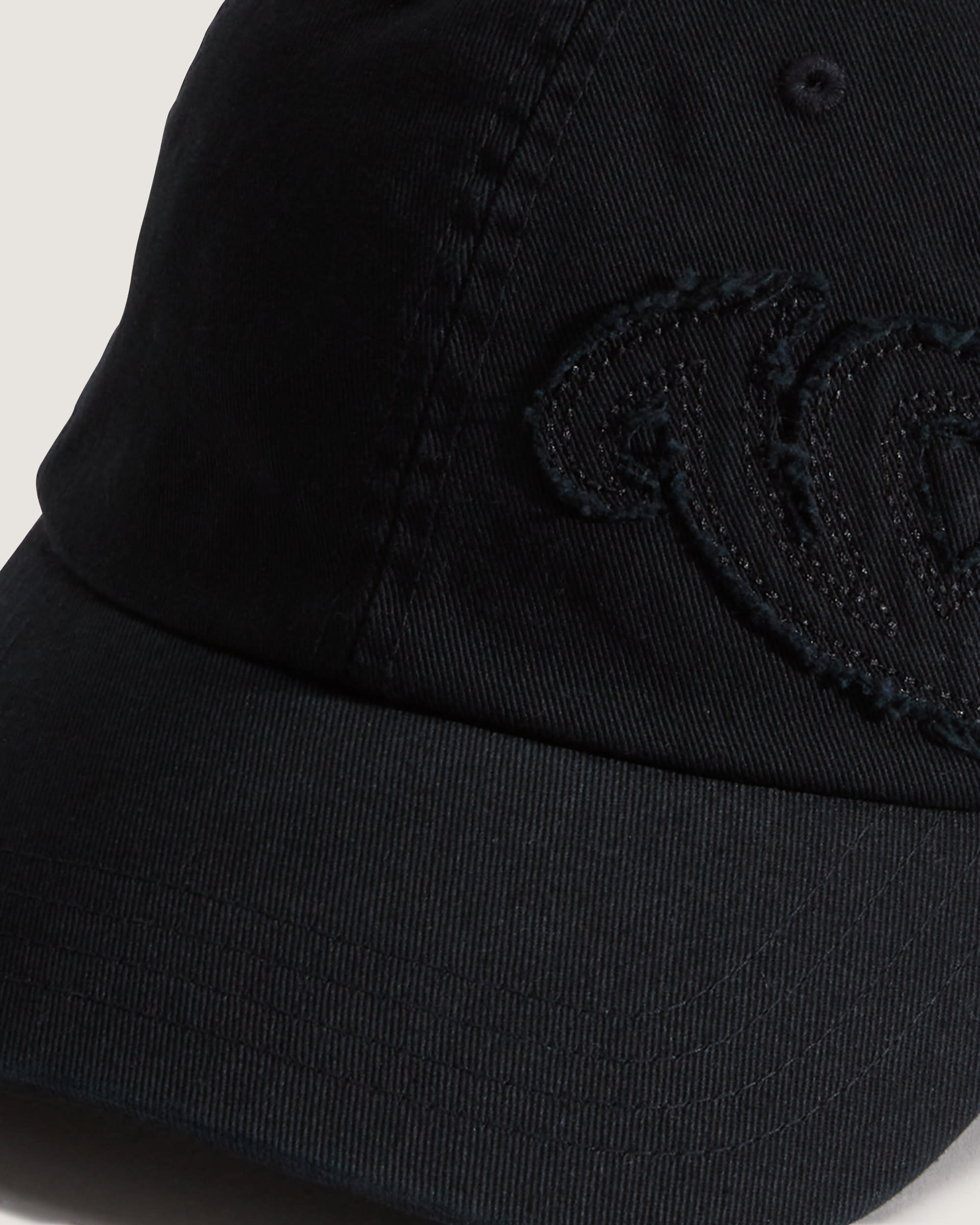 Gorra de jockey con visera curvada y detalle ondulado VANS Negro ALT2