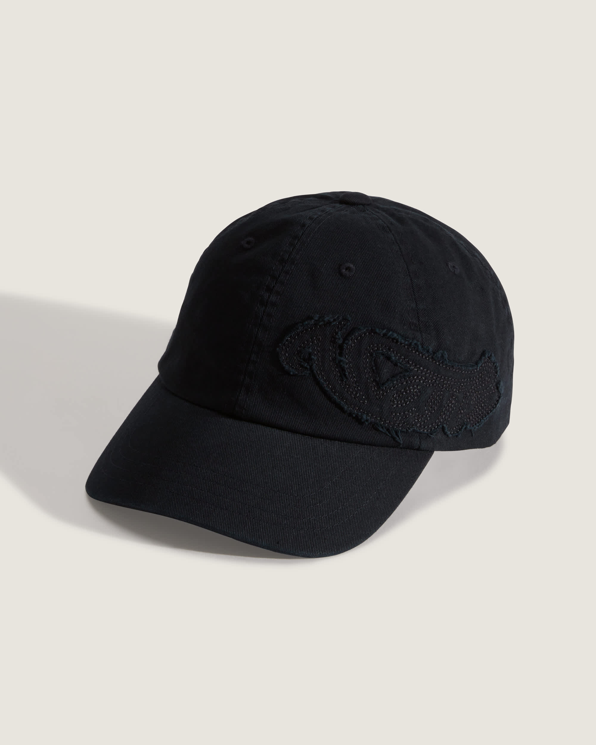 Gorra de jockey con visera curvada y detalle ondulado VANS Negro HERO