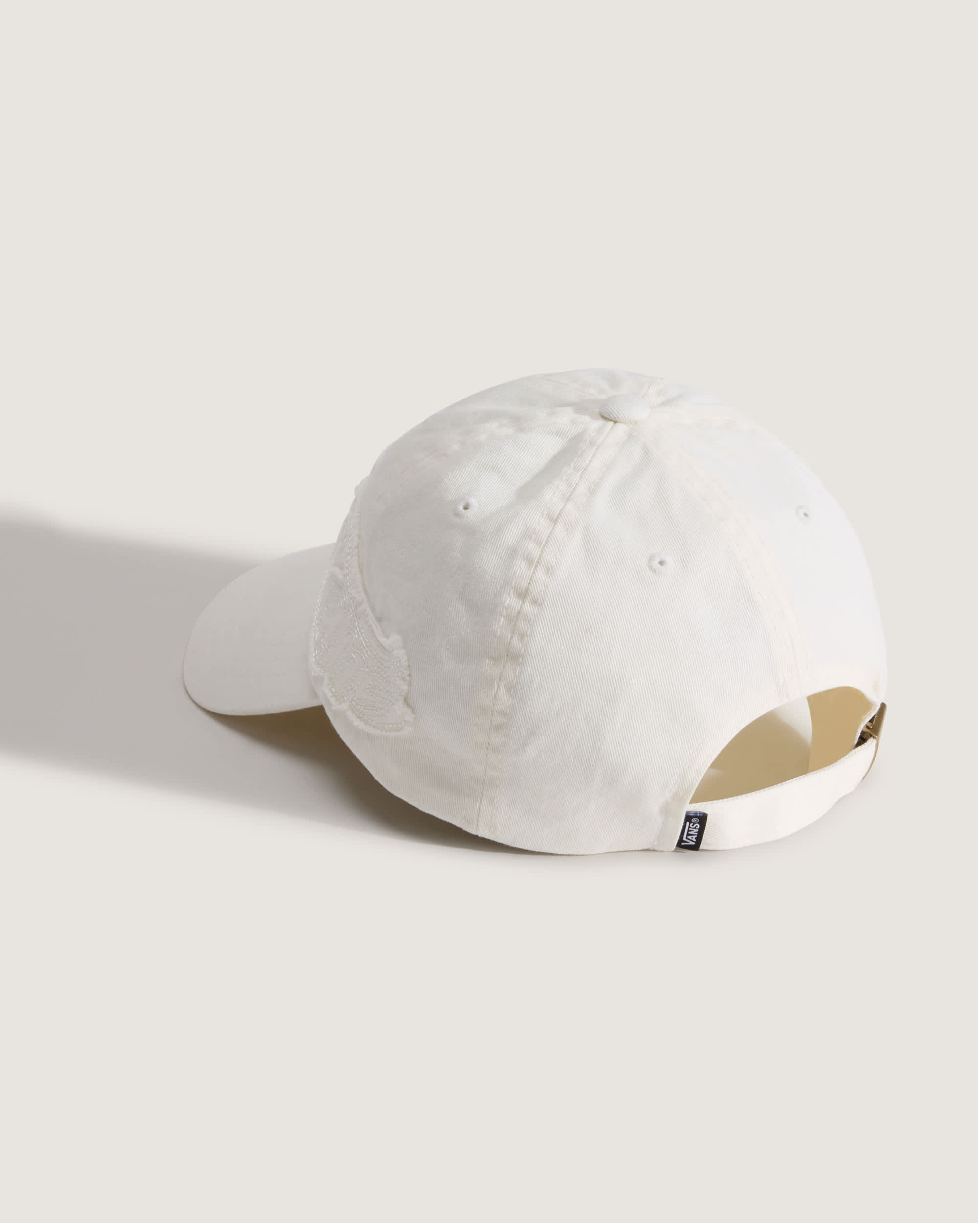 Gorra de jockey con visera curvada y detalle ondulado VANS Blanco ALT1