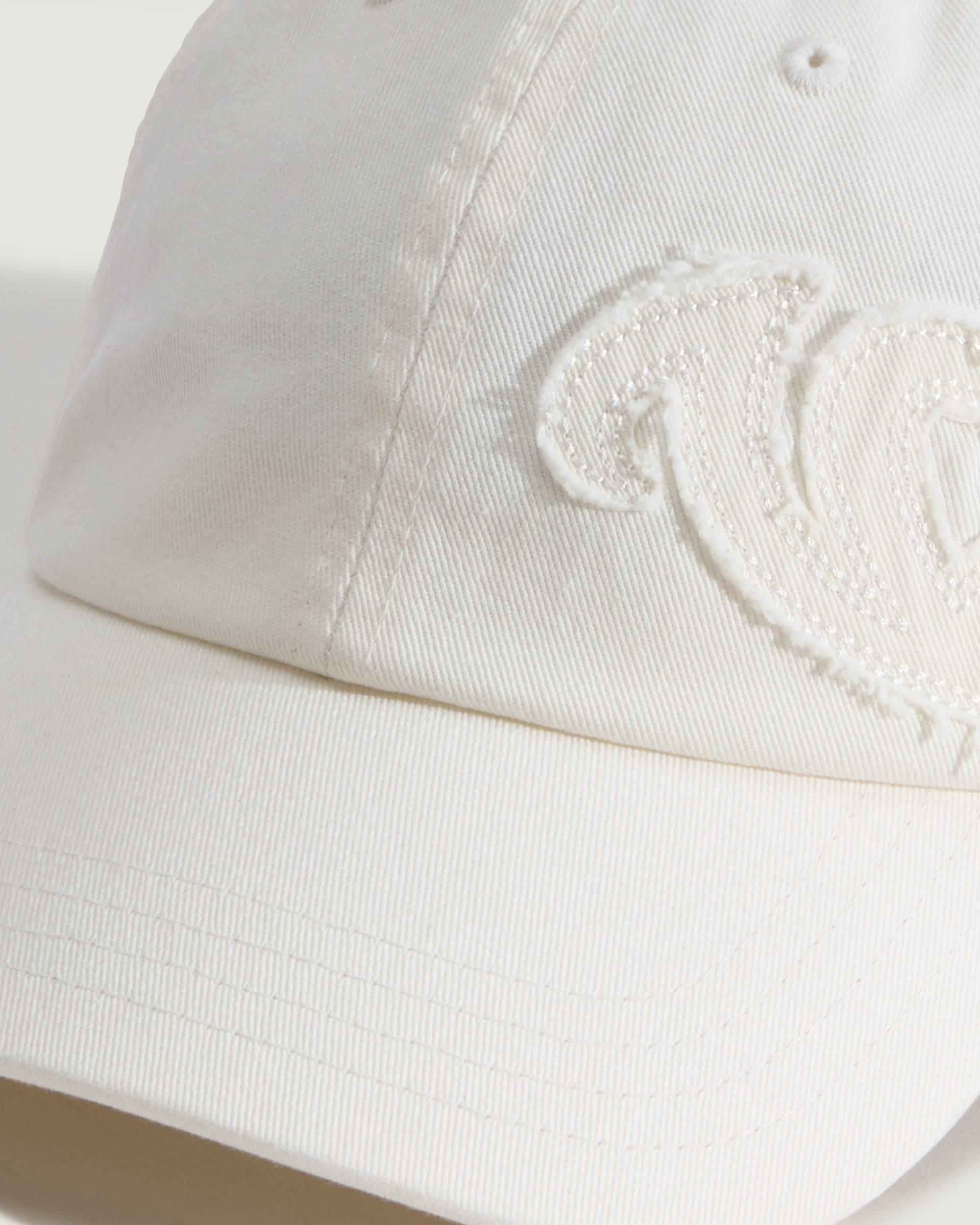 Gorra de jockey con visera curvada y detalle ondulado VANS Blanco ALT2