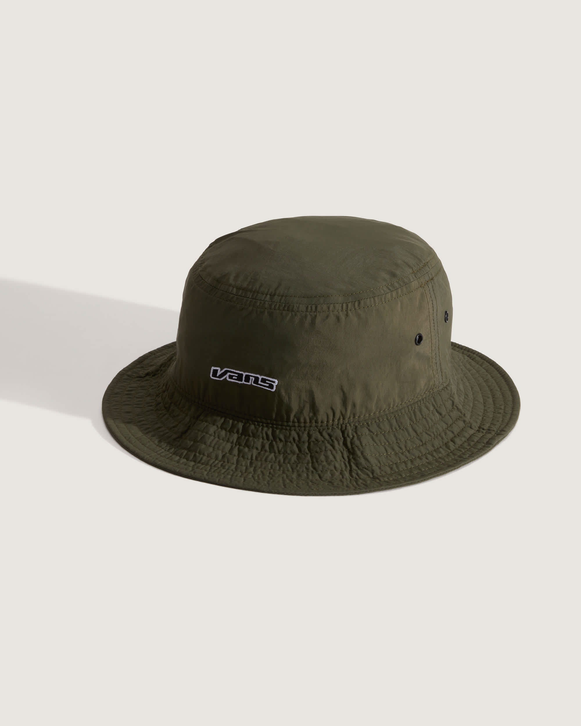 Dropped V Bucket Mossy Olive VANS Green HERO