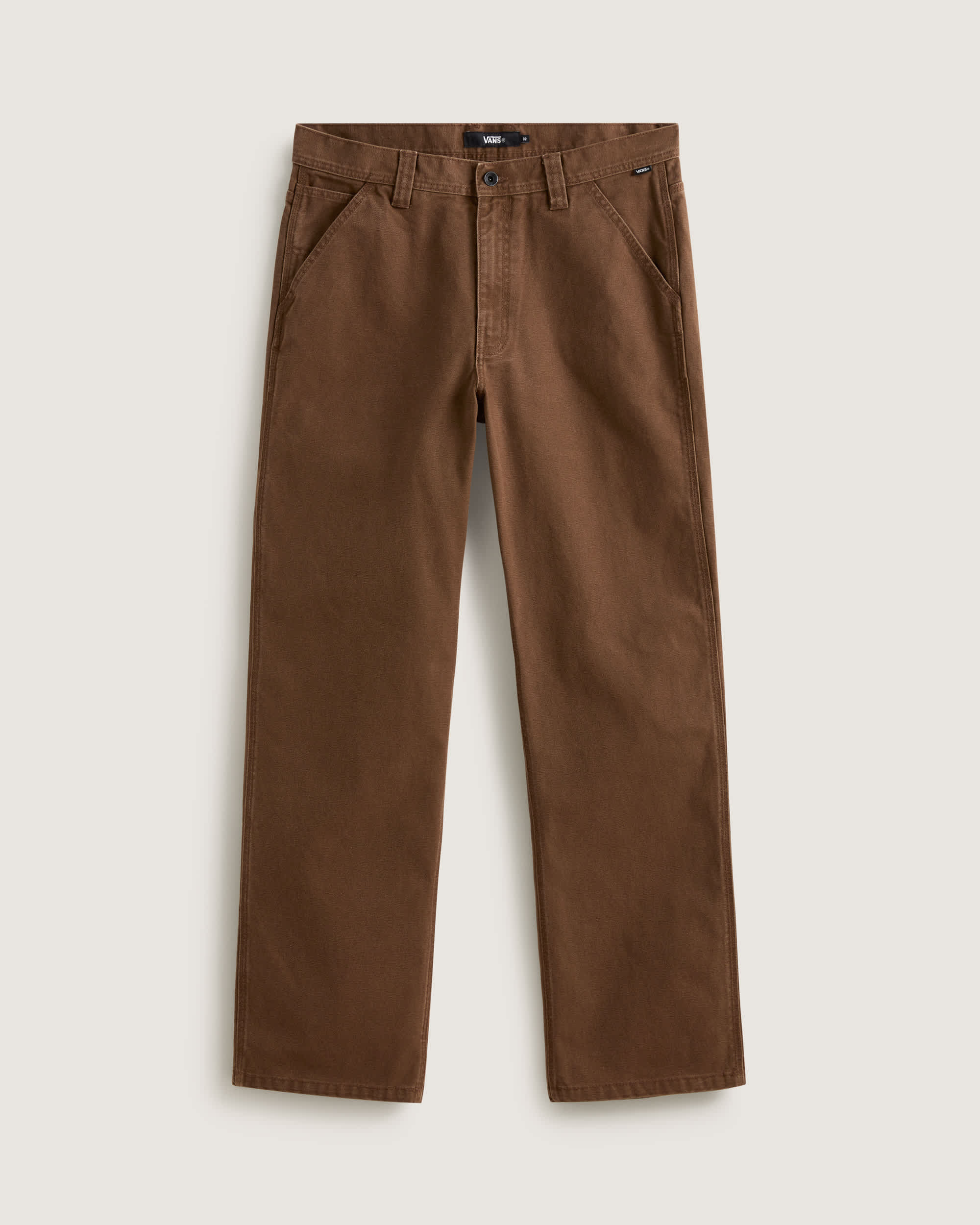 Drill Chore Loose Carpenter Overdye Pant Vintage Cocoa VANS Marrn HERO